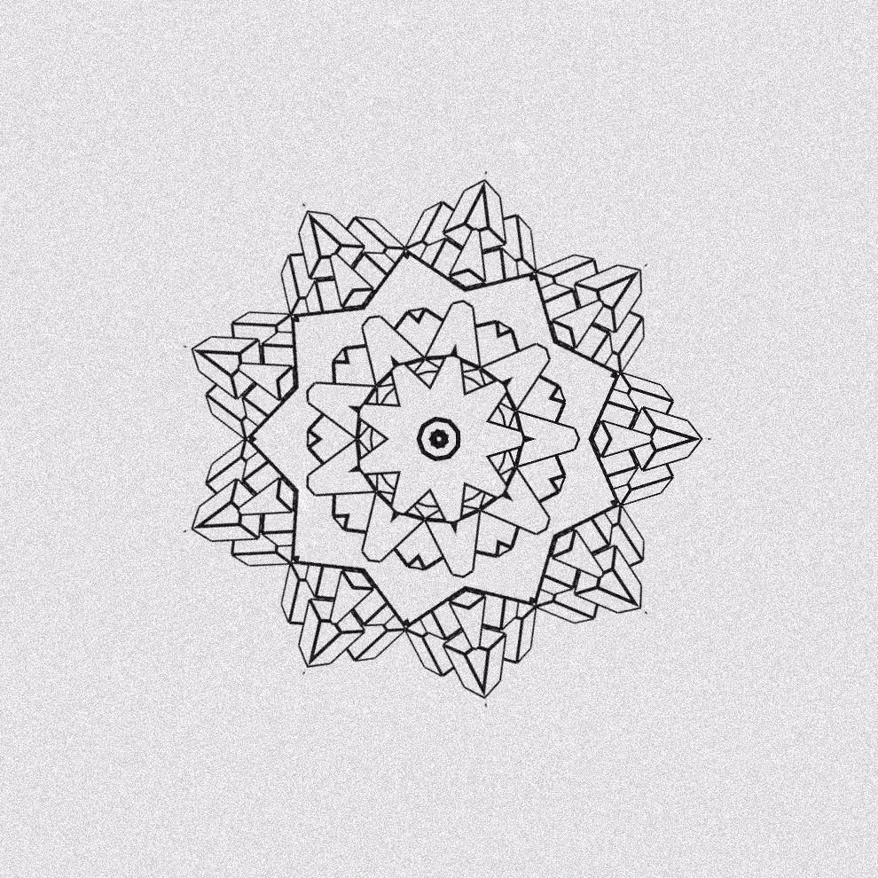 Monochrome Kaleido #413