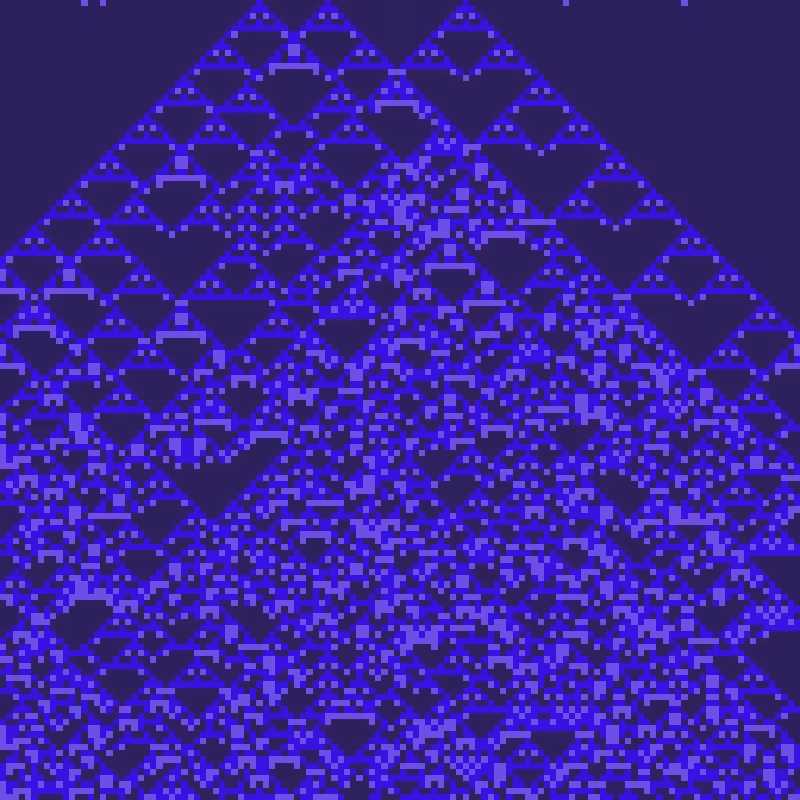 Totalistic Cellular Automata #417