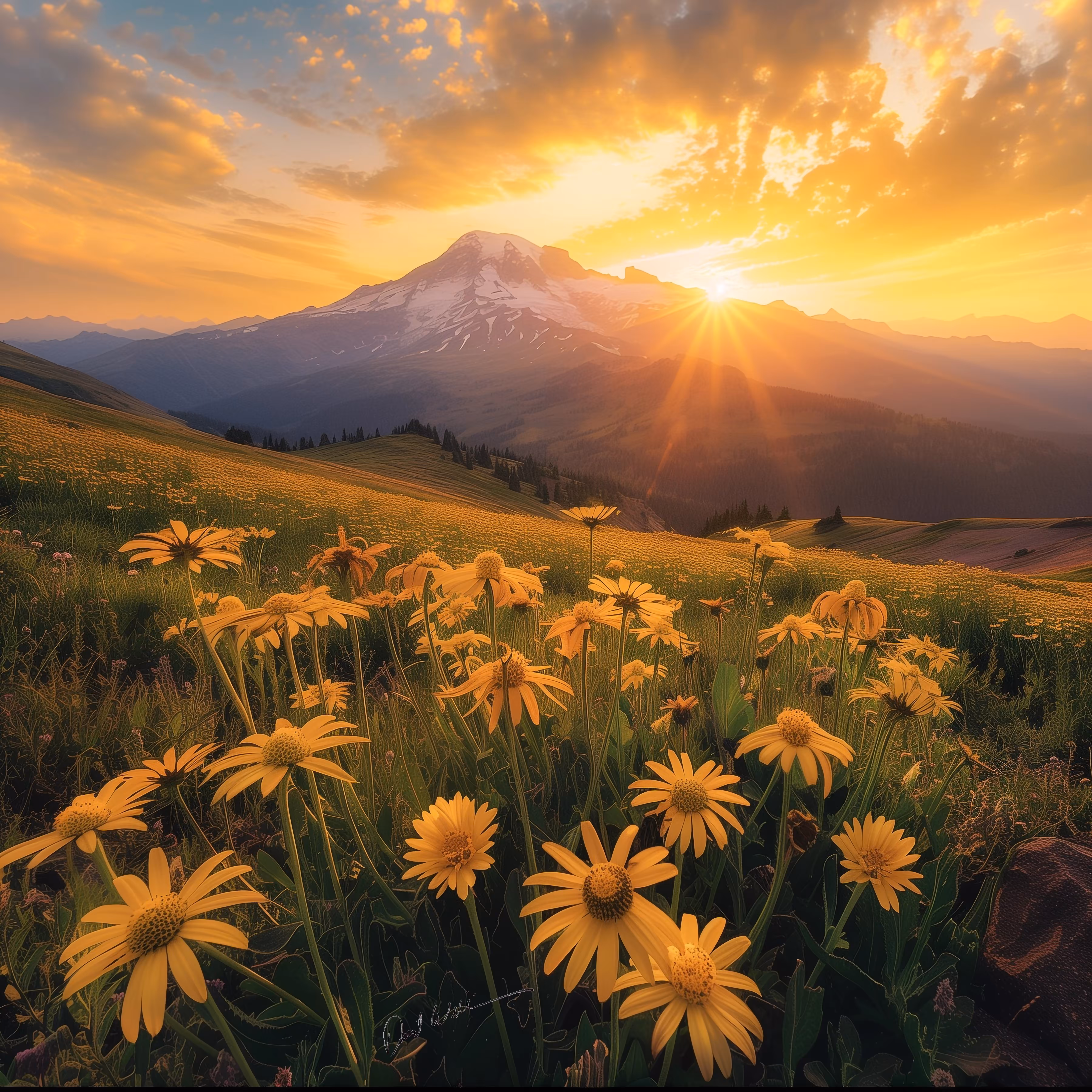 A Stunning Mountain Landscape