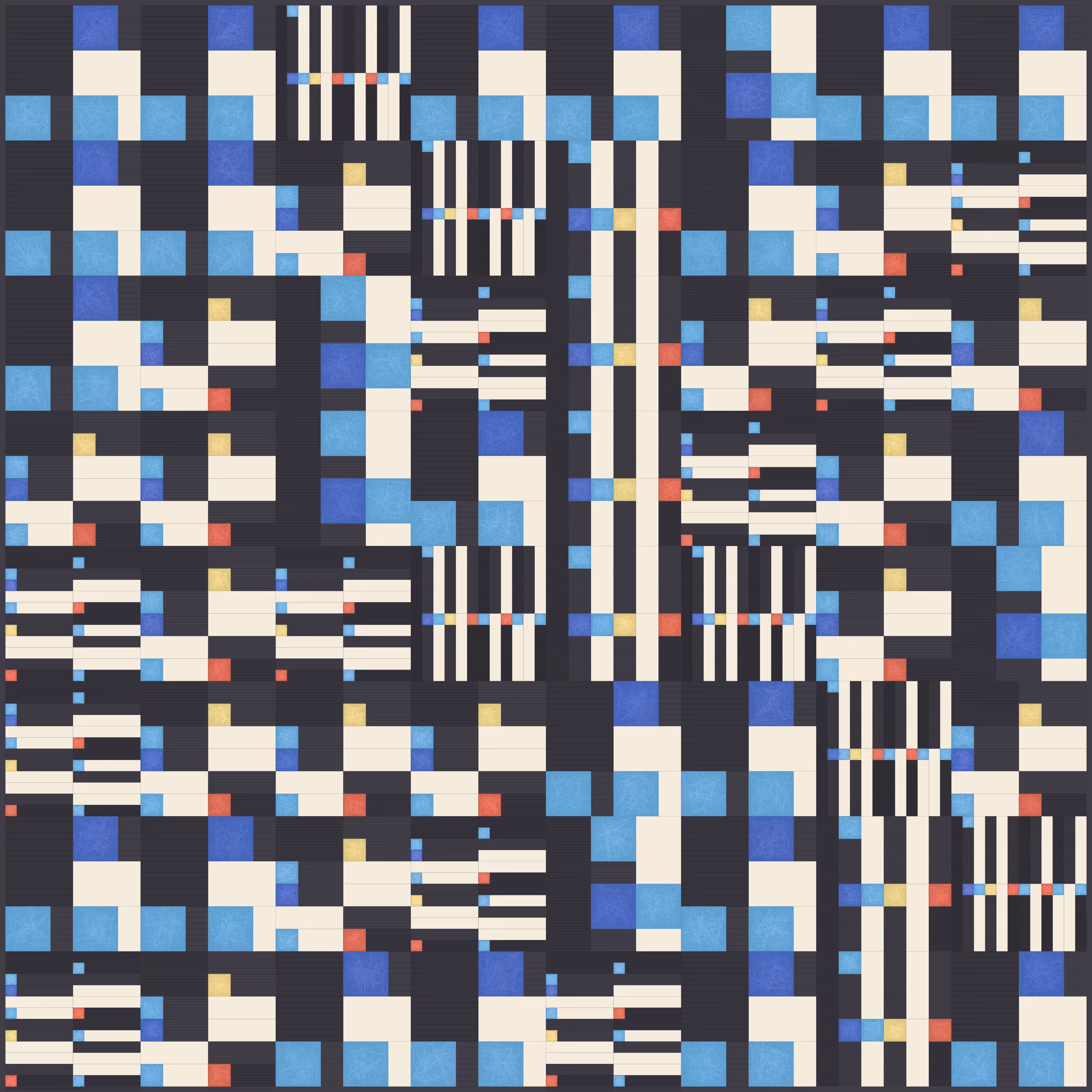Blue district