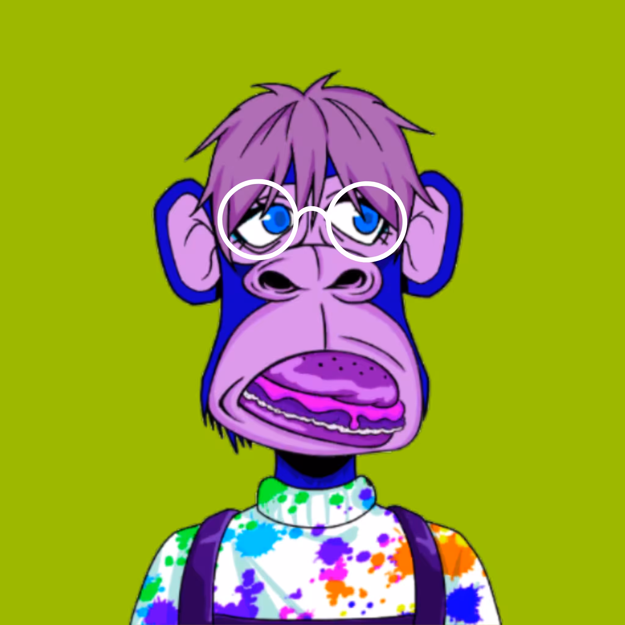mati mask nft: smart monkey #25