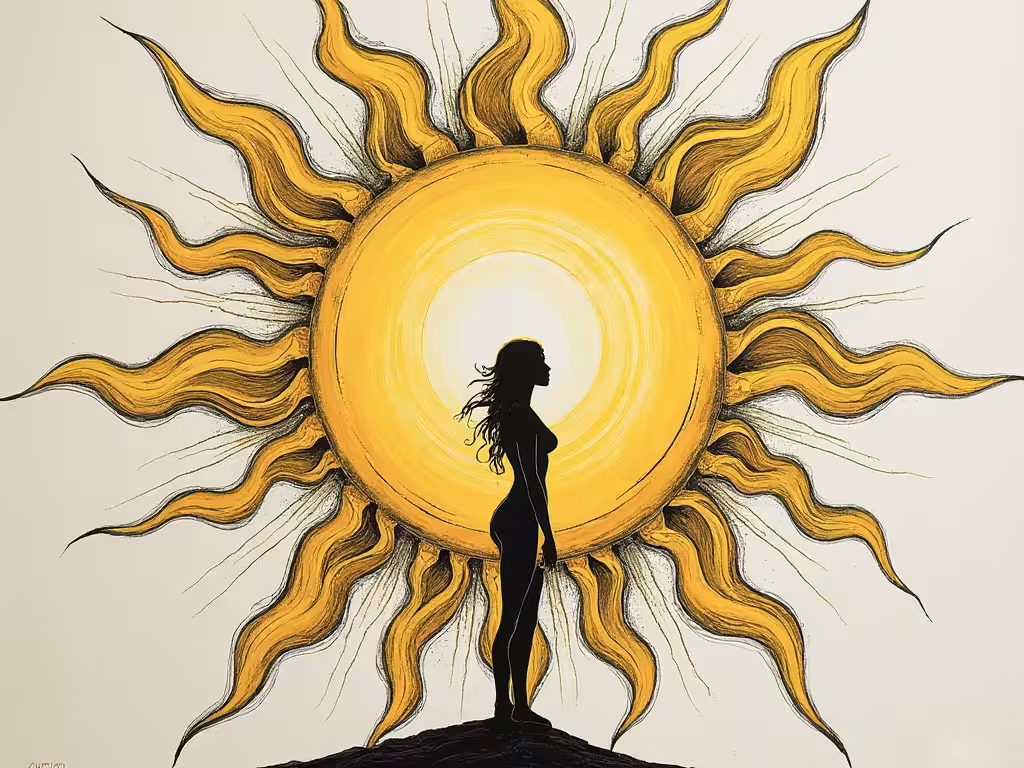 Bright sun
