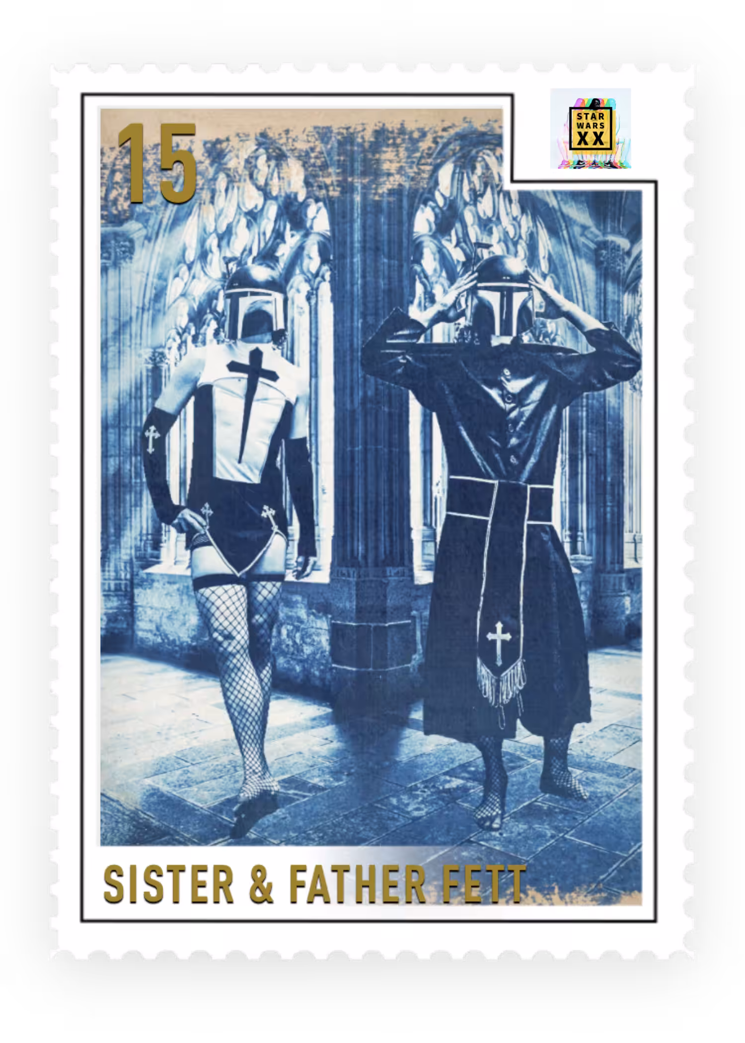 starwars_xx trading cards #15: Sister & Father Fett