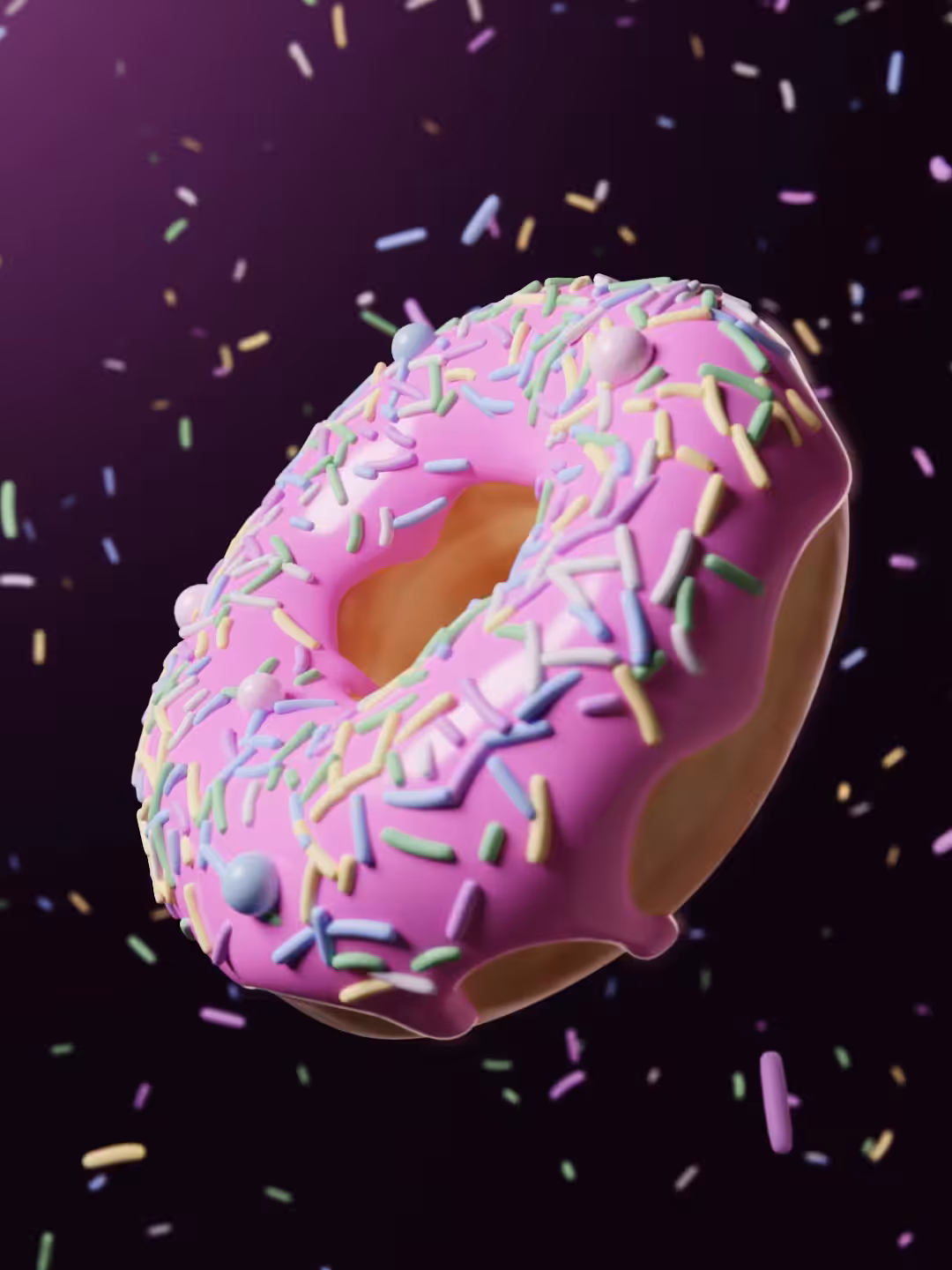 Donut on Space