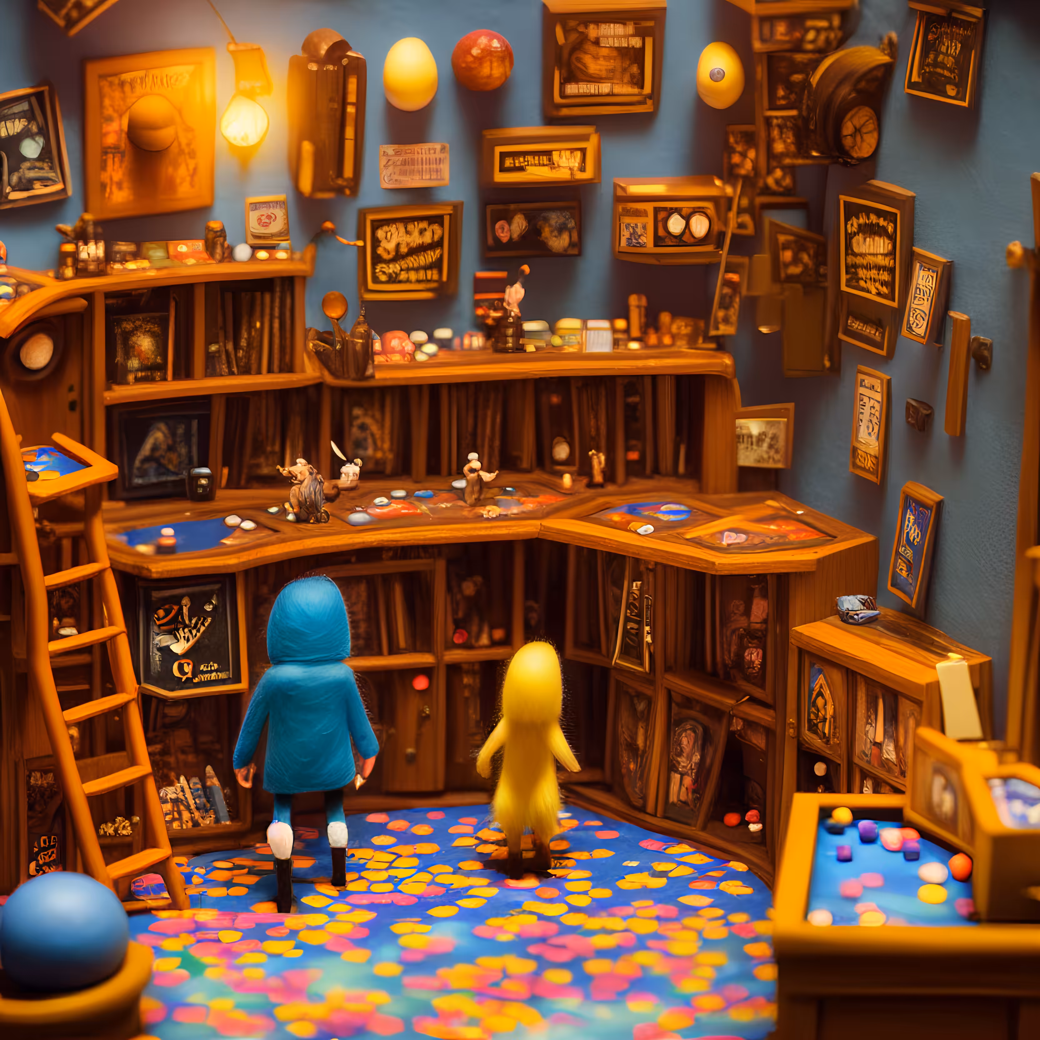 THE SECRET LAIR OF ADVENTURERS