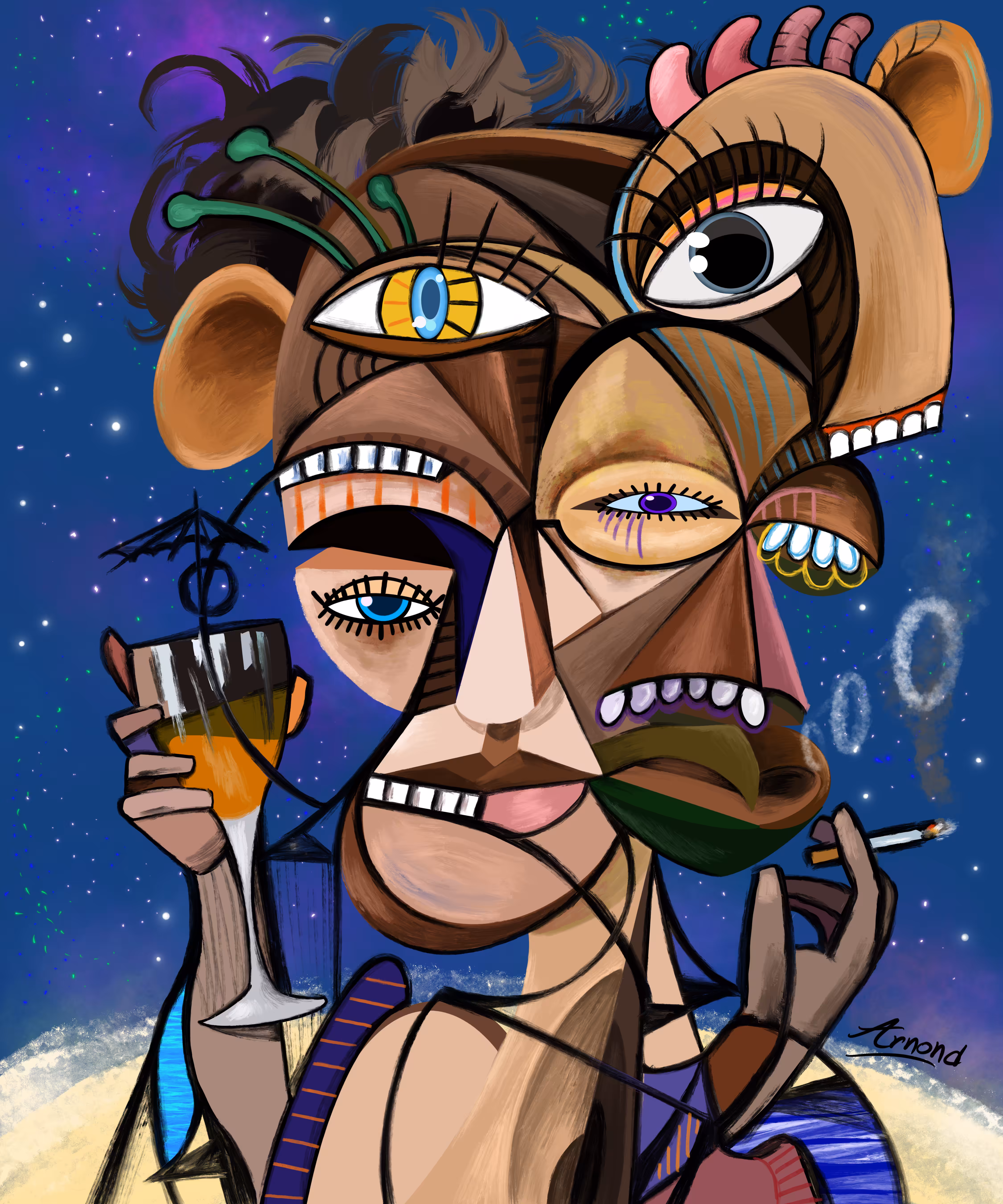 feast on the moon