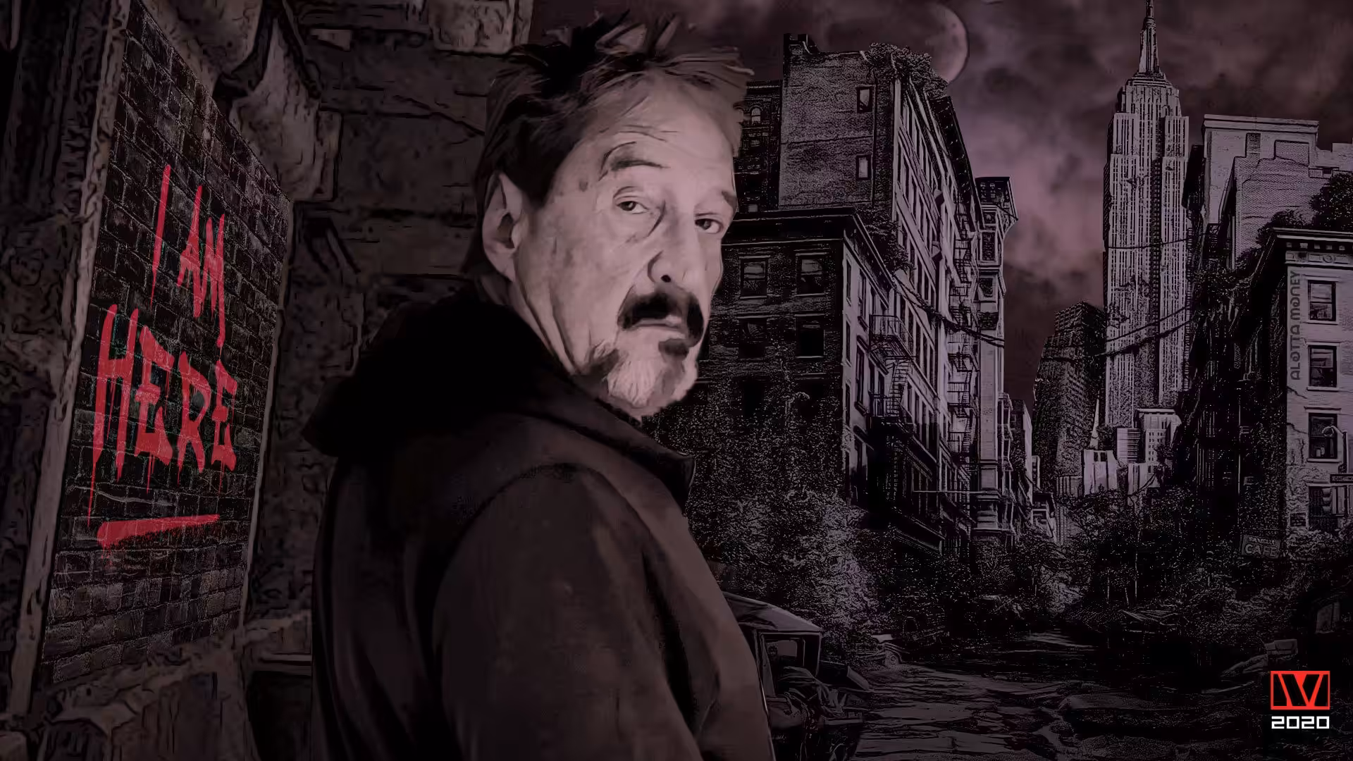 McAfee Campaign 2020 - I Am Here Poster