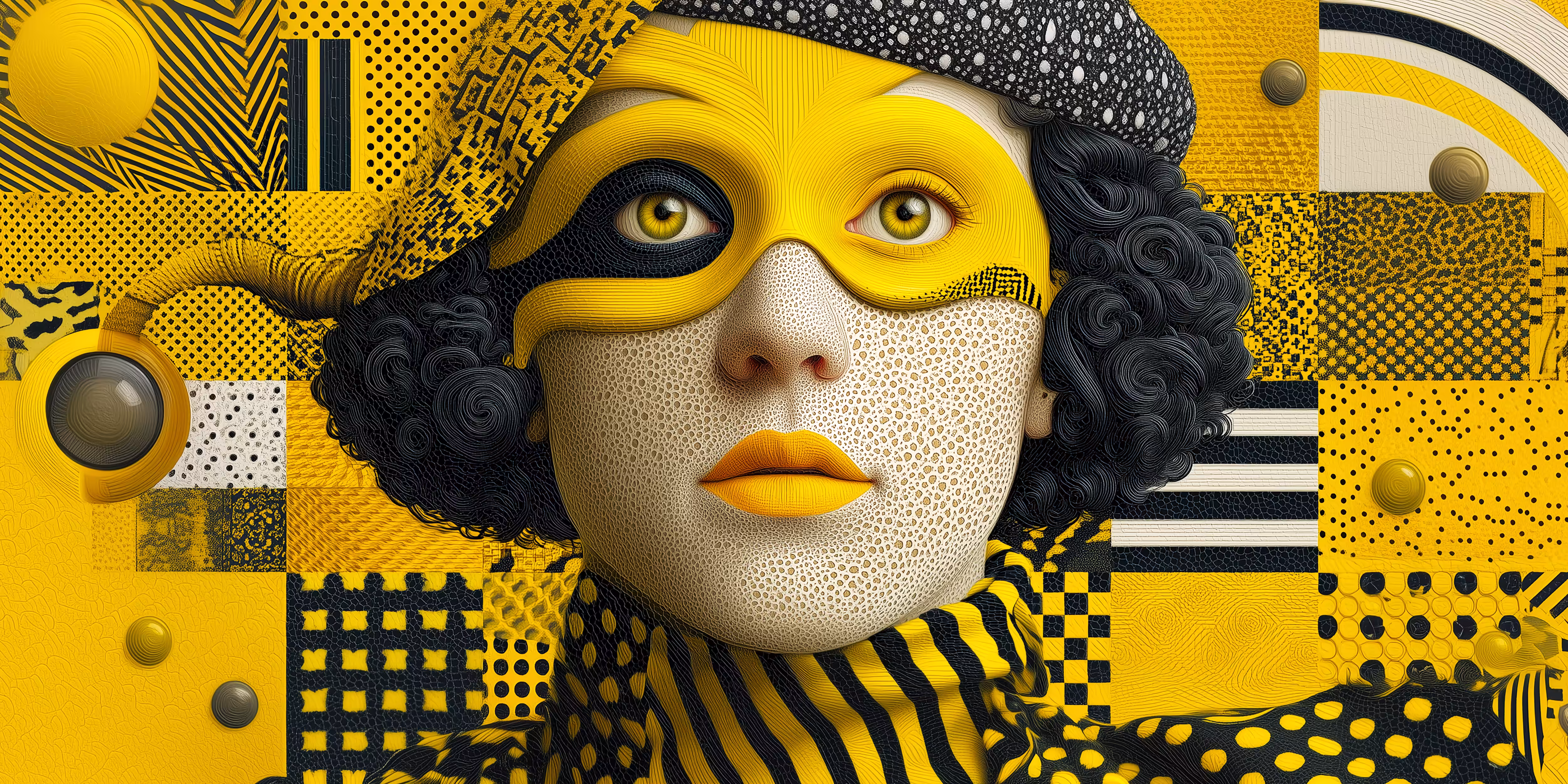 414 Yellow Spirit: Masked Shyness