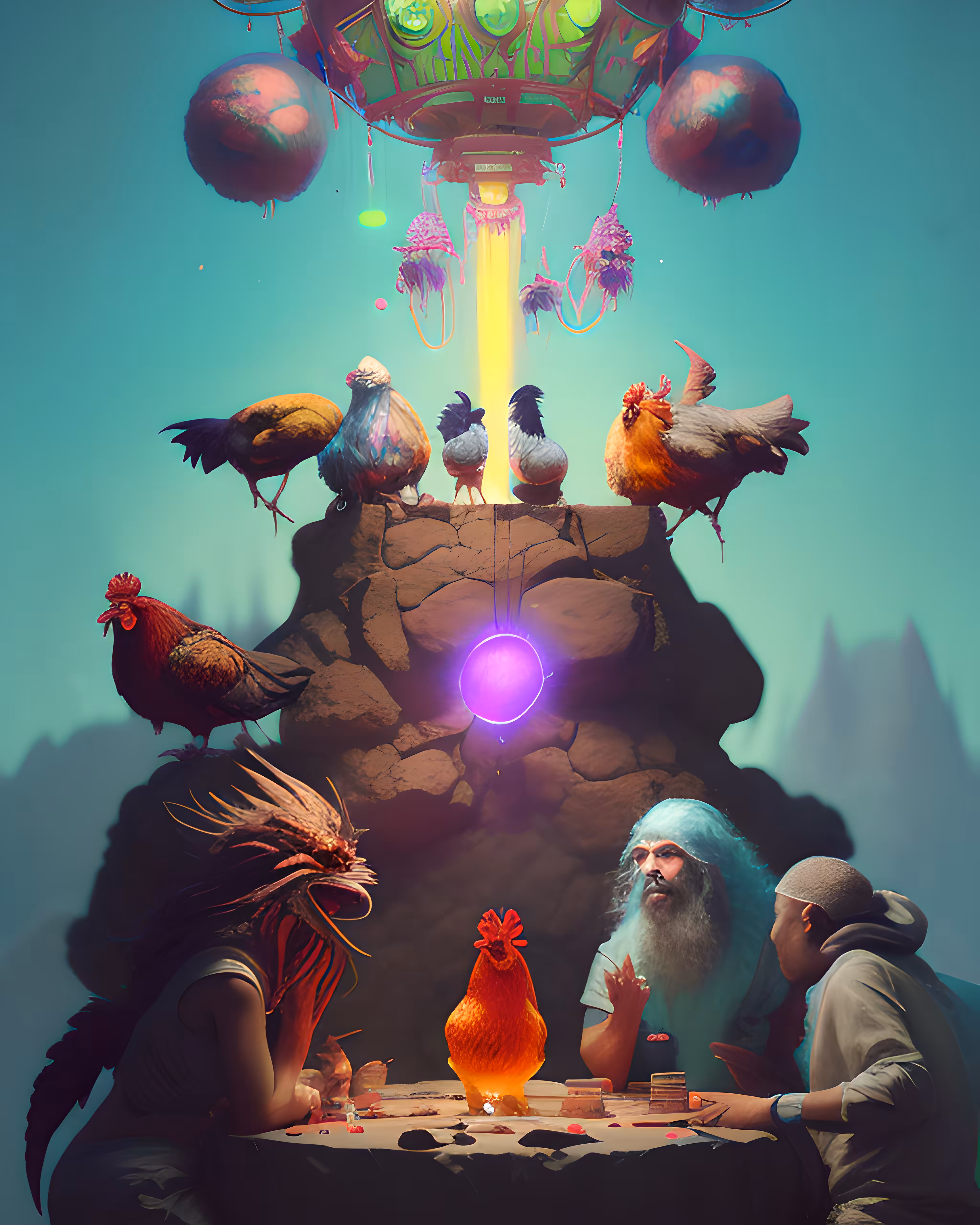 the colors freak out satan, and behind the gatekeepers, jesus attempted a coup on the CHICKEN PROPHETS 34