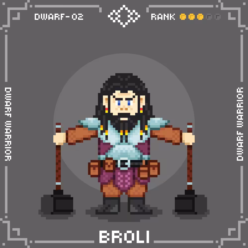 Fantastic War#012 : Dwarf#02 : BROLI