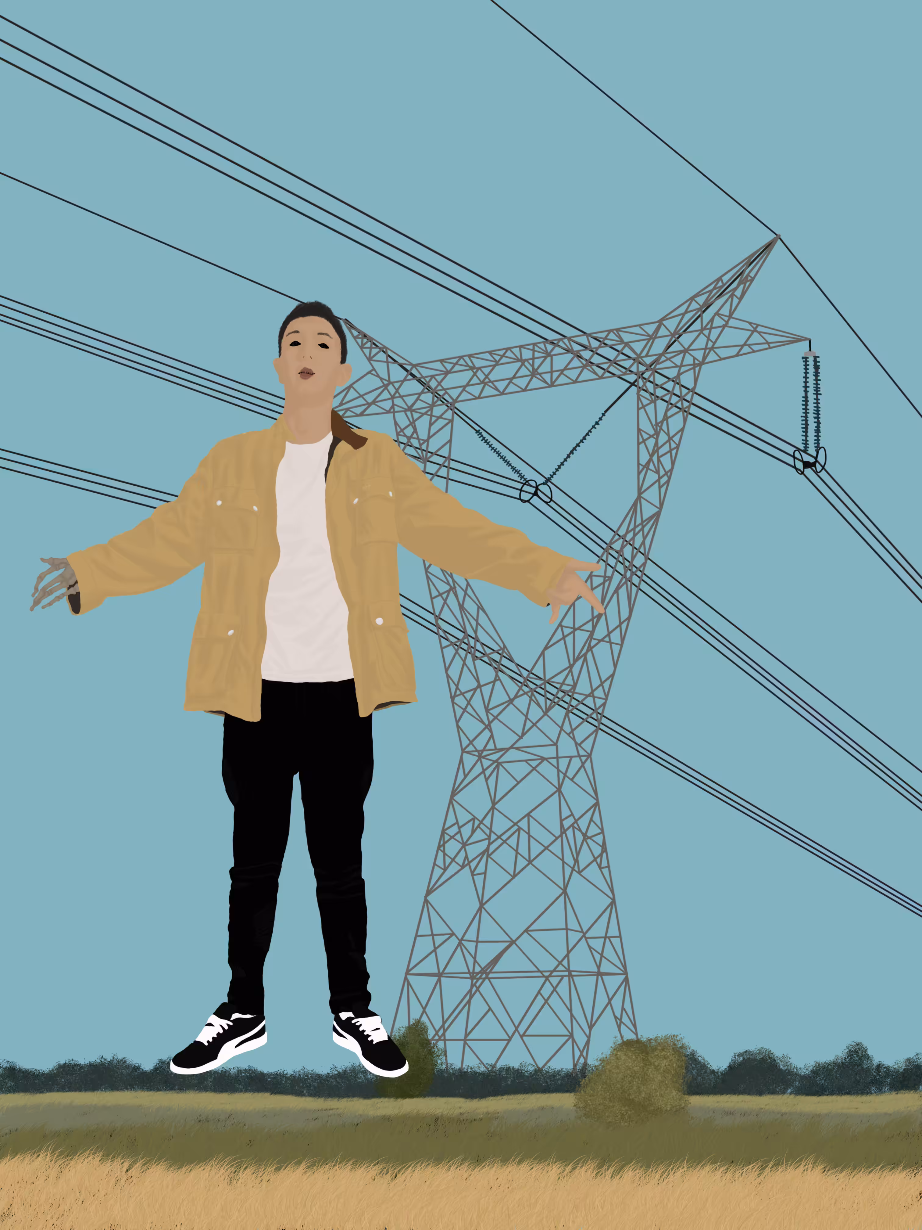 I didn't fall from the sky