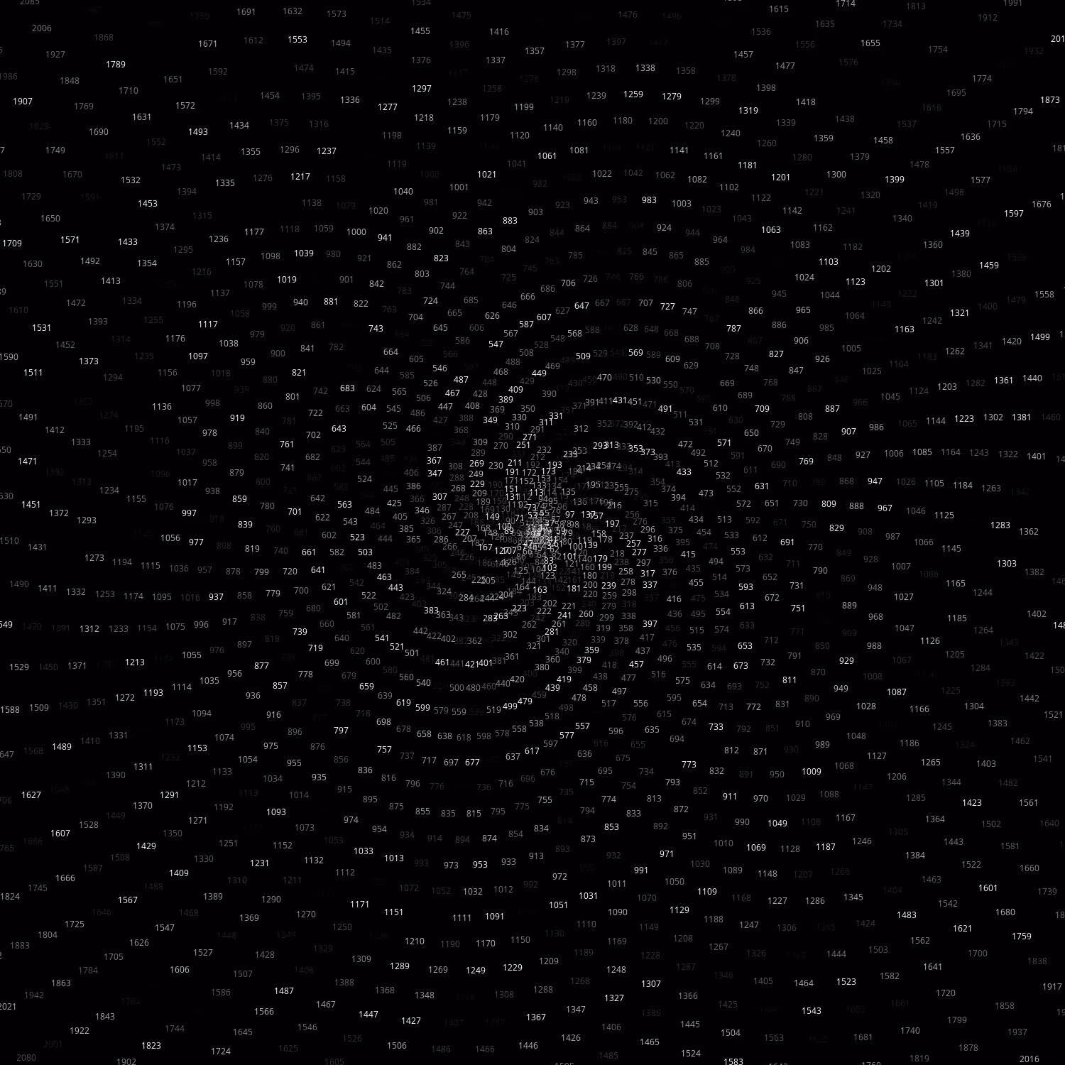 Polar Plot of Numbers #110