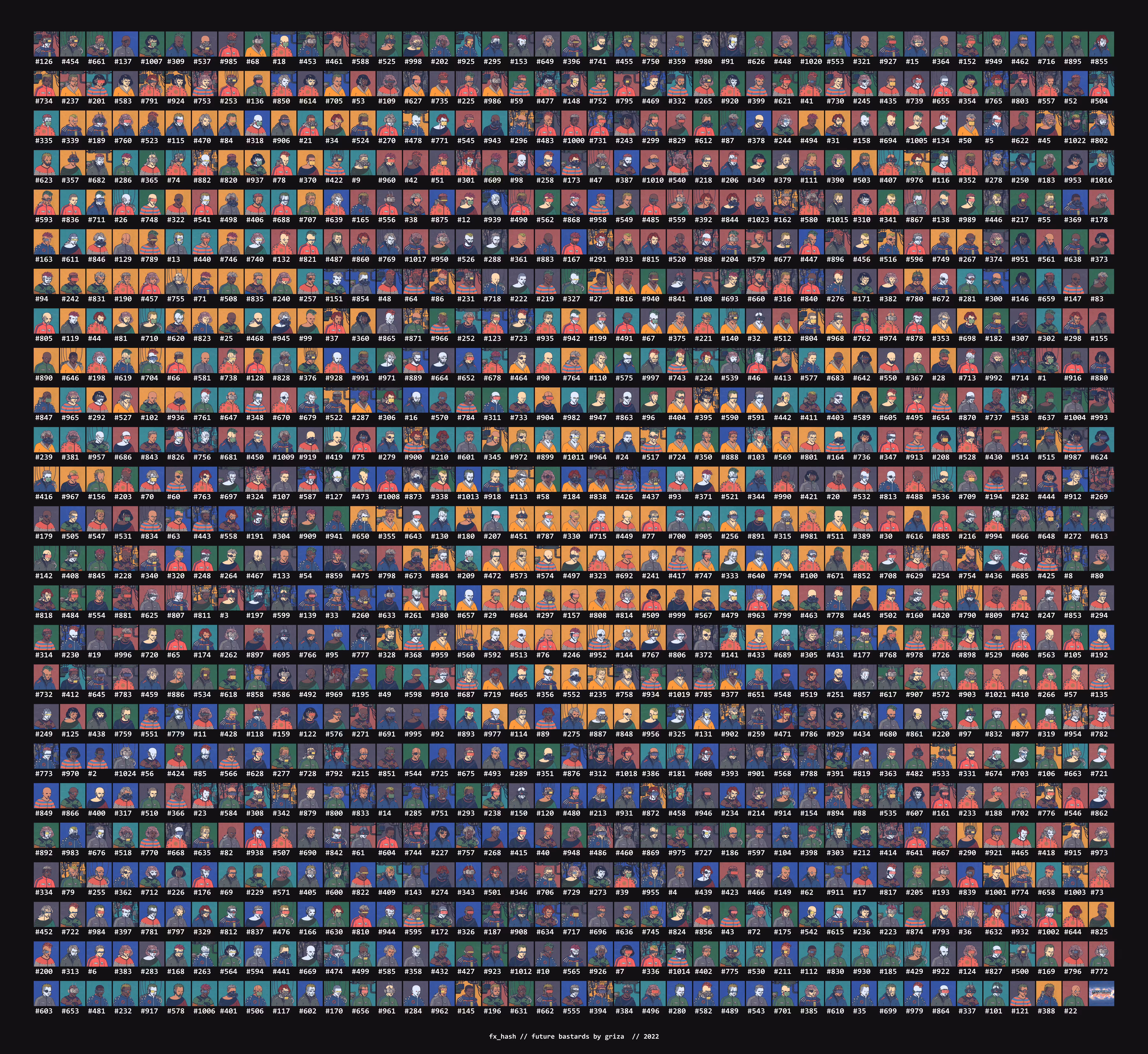 Future Bastards Commemorative Poster
