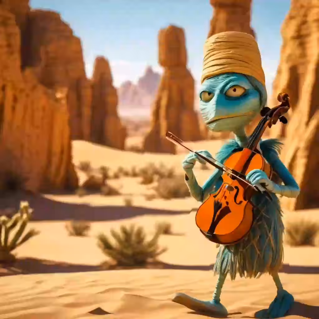 Music of nature: The mummy who loves violin
