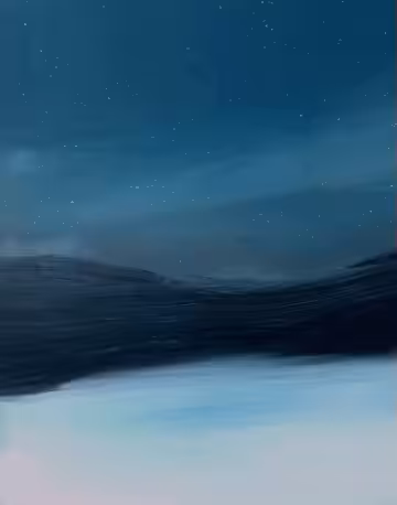 I saw a star slide down the sky