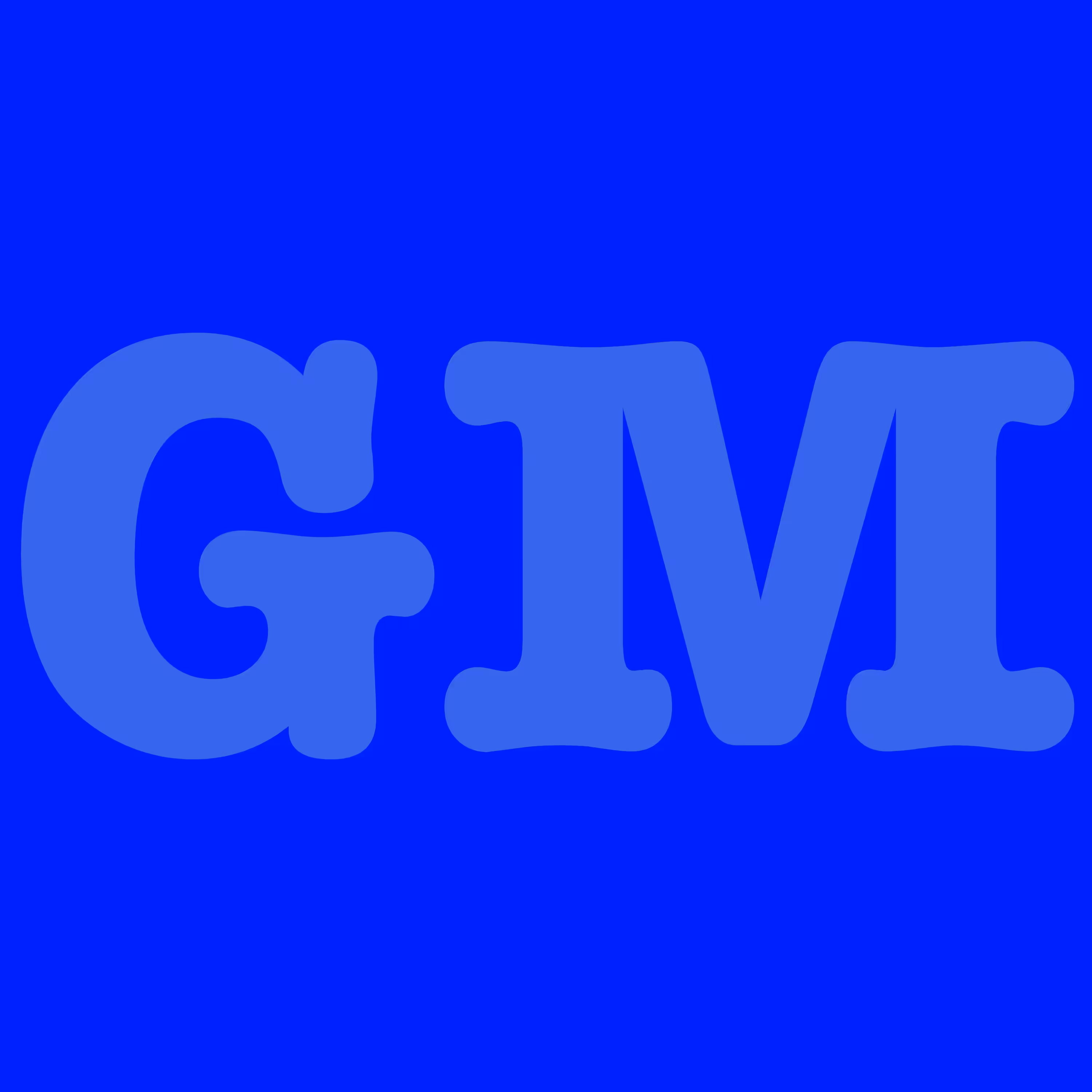 GM Blue Typewriter