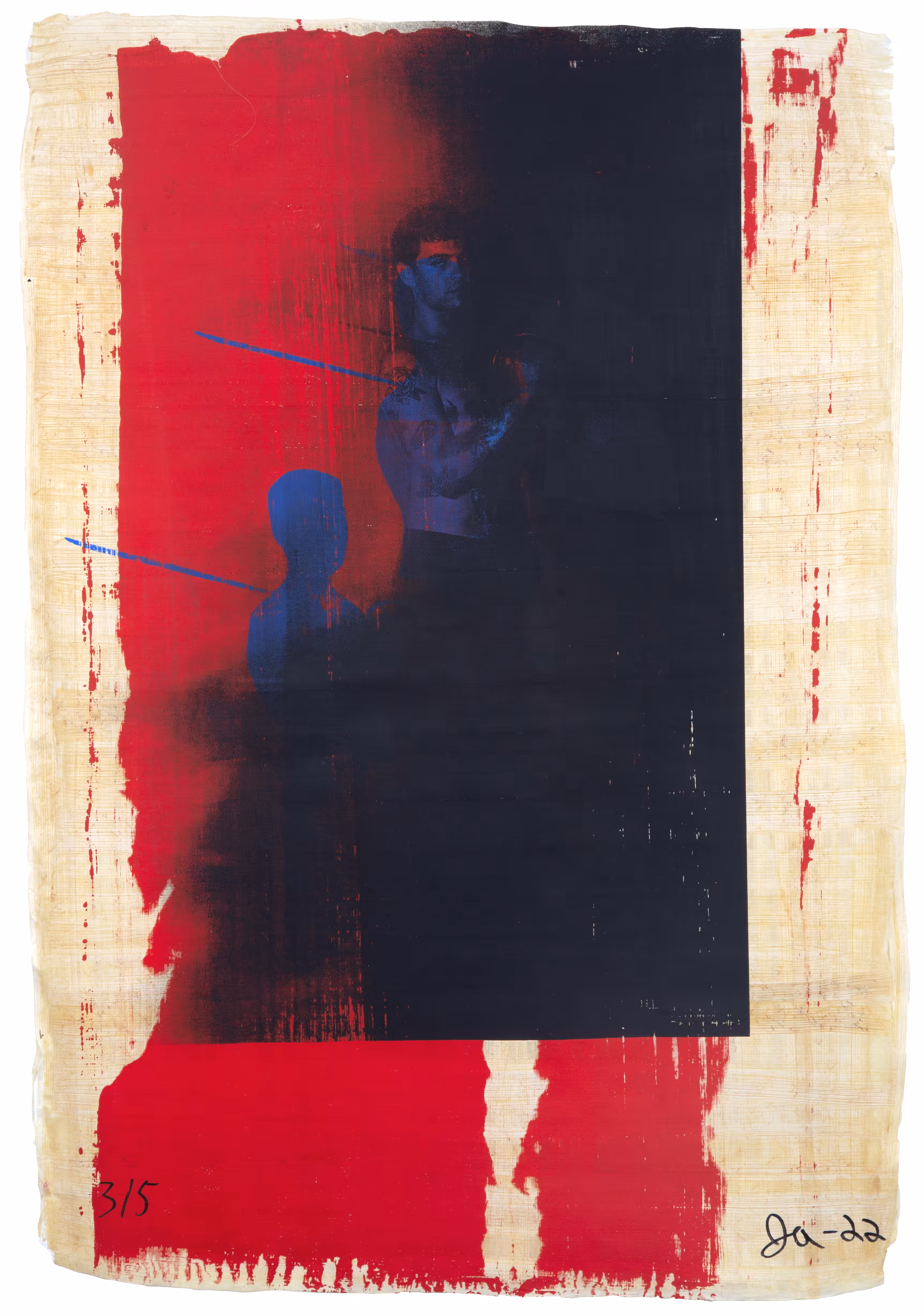 Justin Aversano - Page of Swords - Physical Tarot Scroll - 3/5