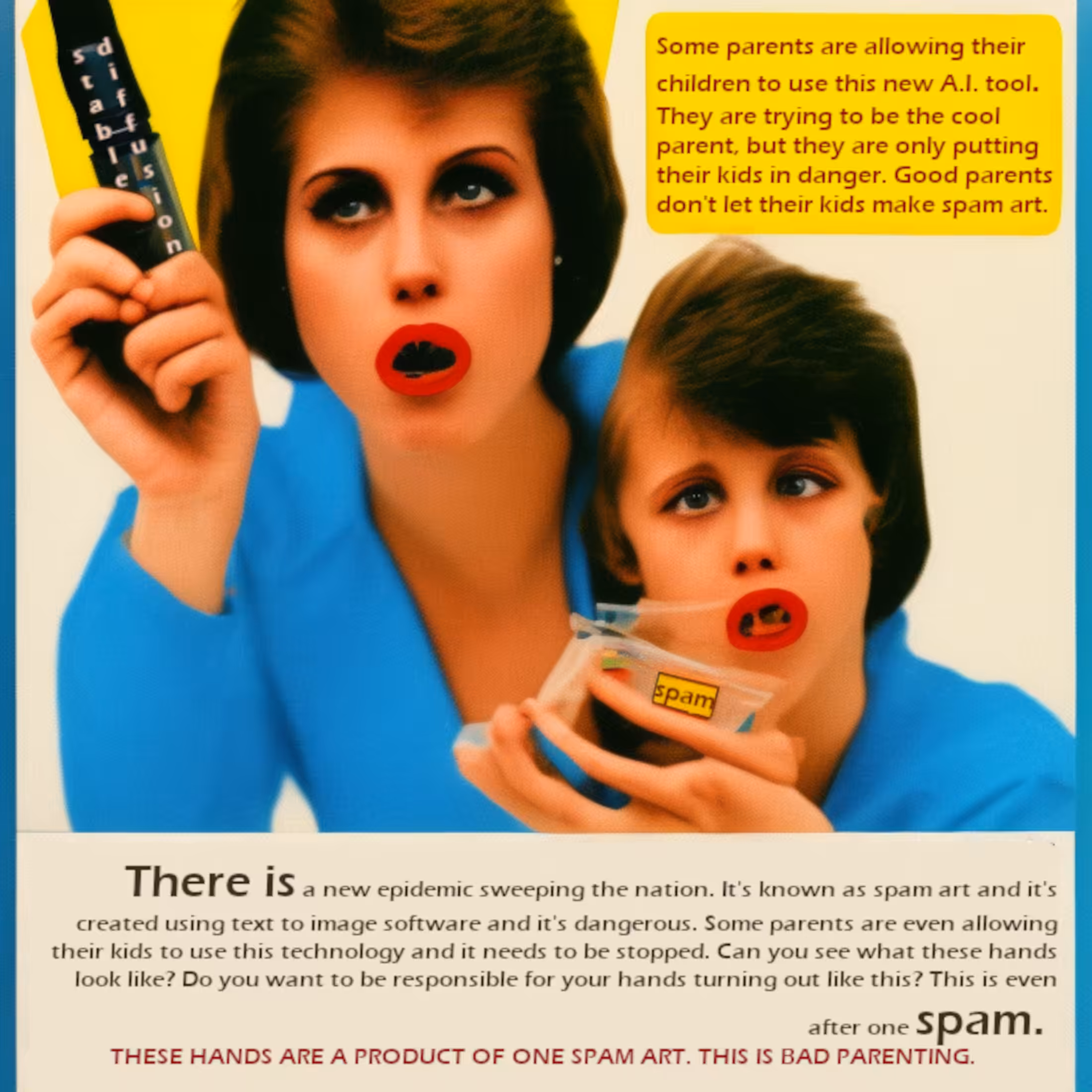 SPAM, NOT EVEN ONCE.