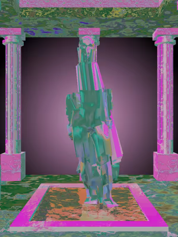 HeavenComputer: The Plotting Chronos Chrome Man #6784