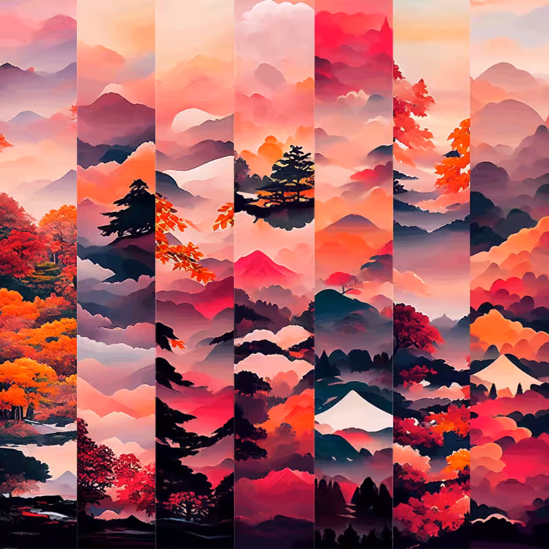 AI Japanese Autumn #7