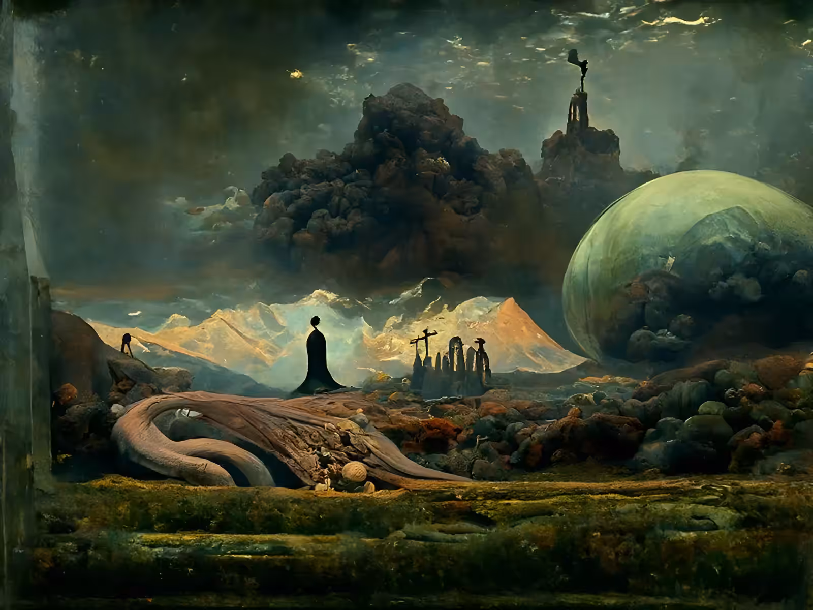 The Moon is Made of Green Cheese