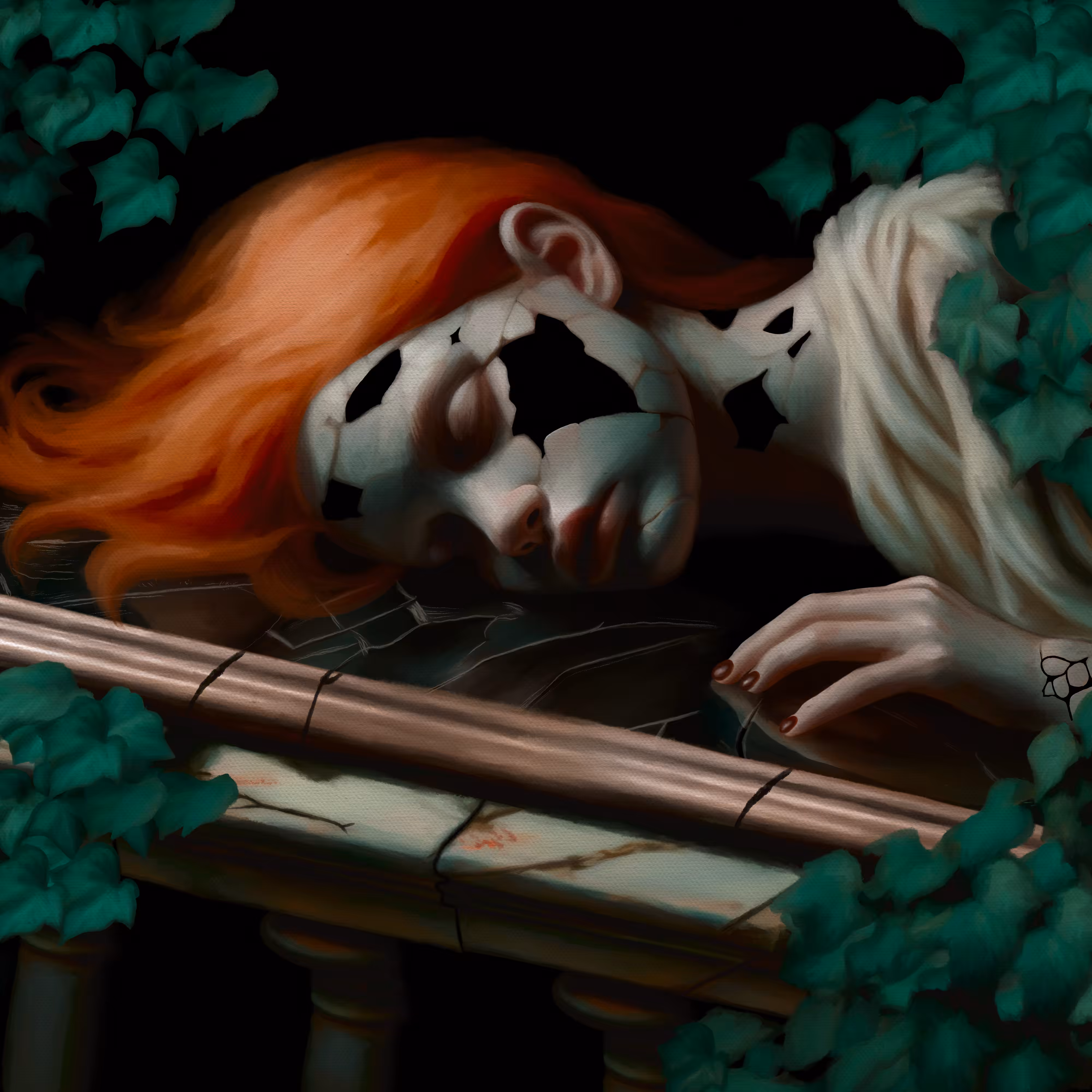 behind the veil of the mirror