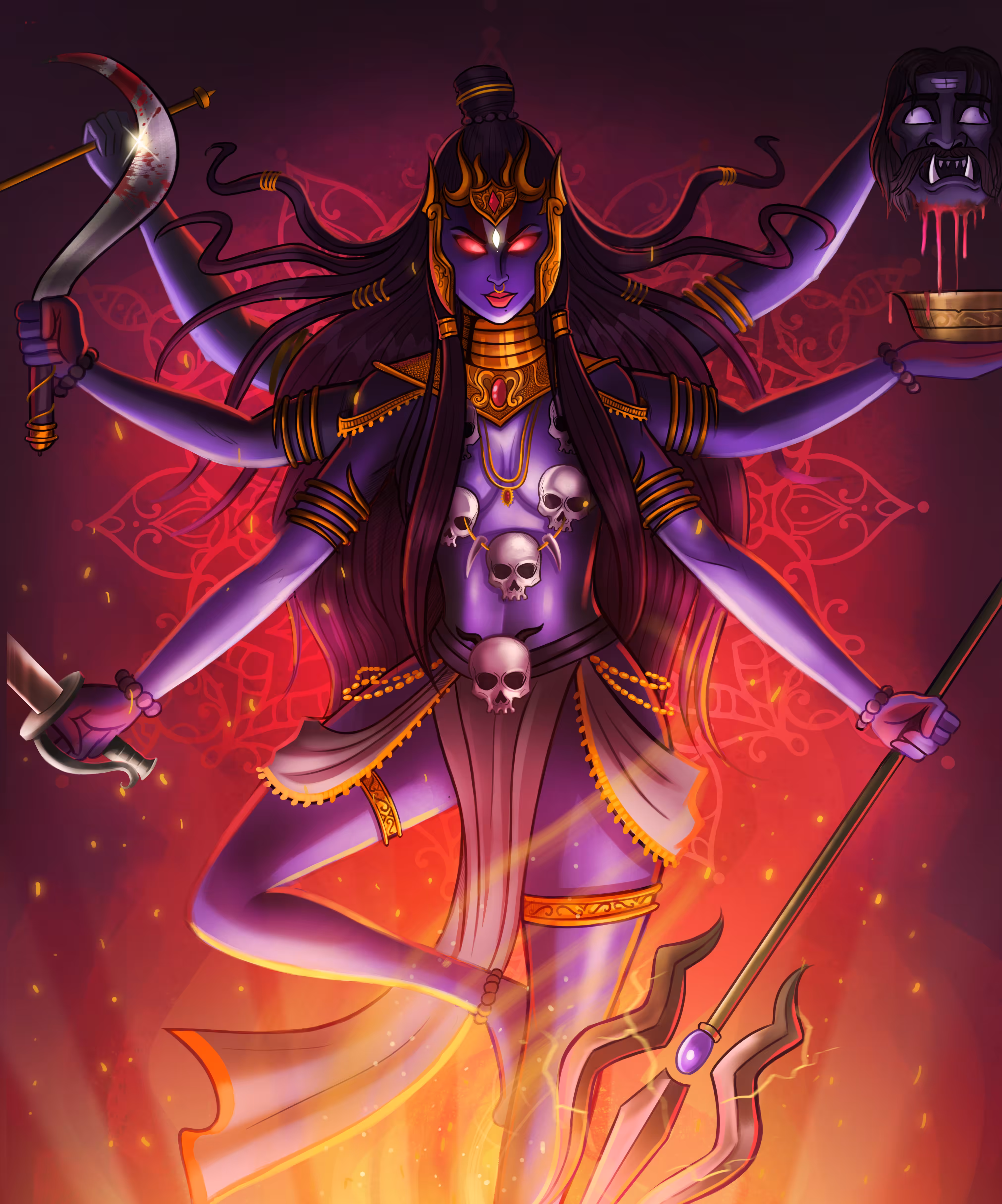 GODDESS KALI - SHE WHO IS DEATH
