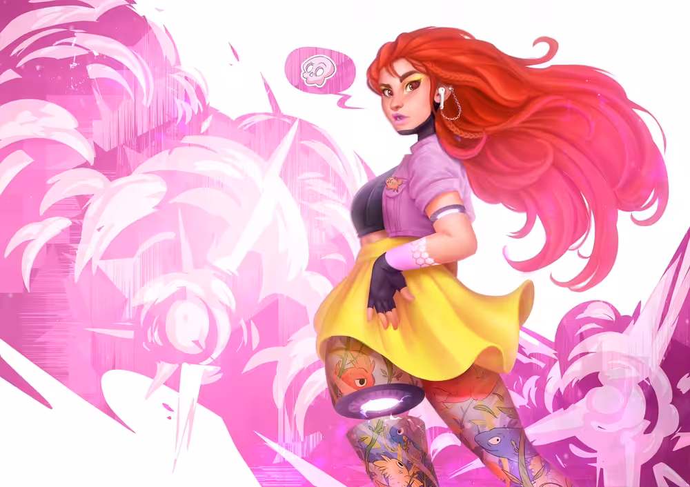 Cyberpink 01 // Eruption