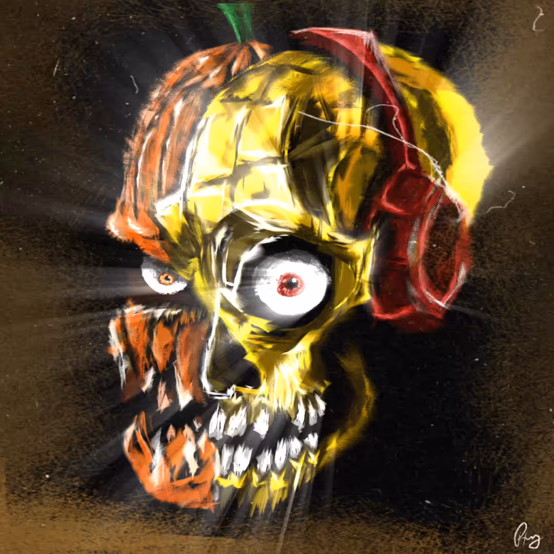 Halloween 🎃 Skull 💀