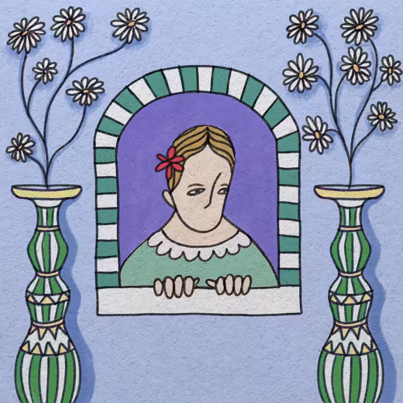 The Dreamer By The Window #7