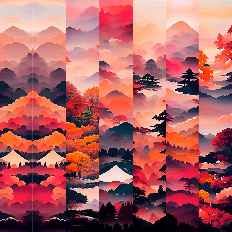 AI Japanese Autumn #3