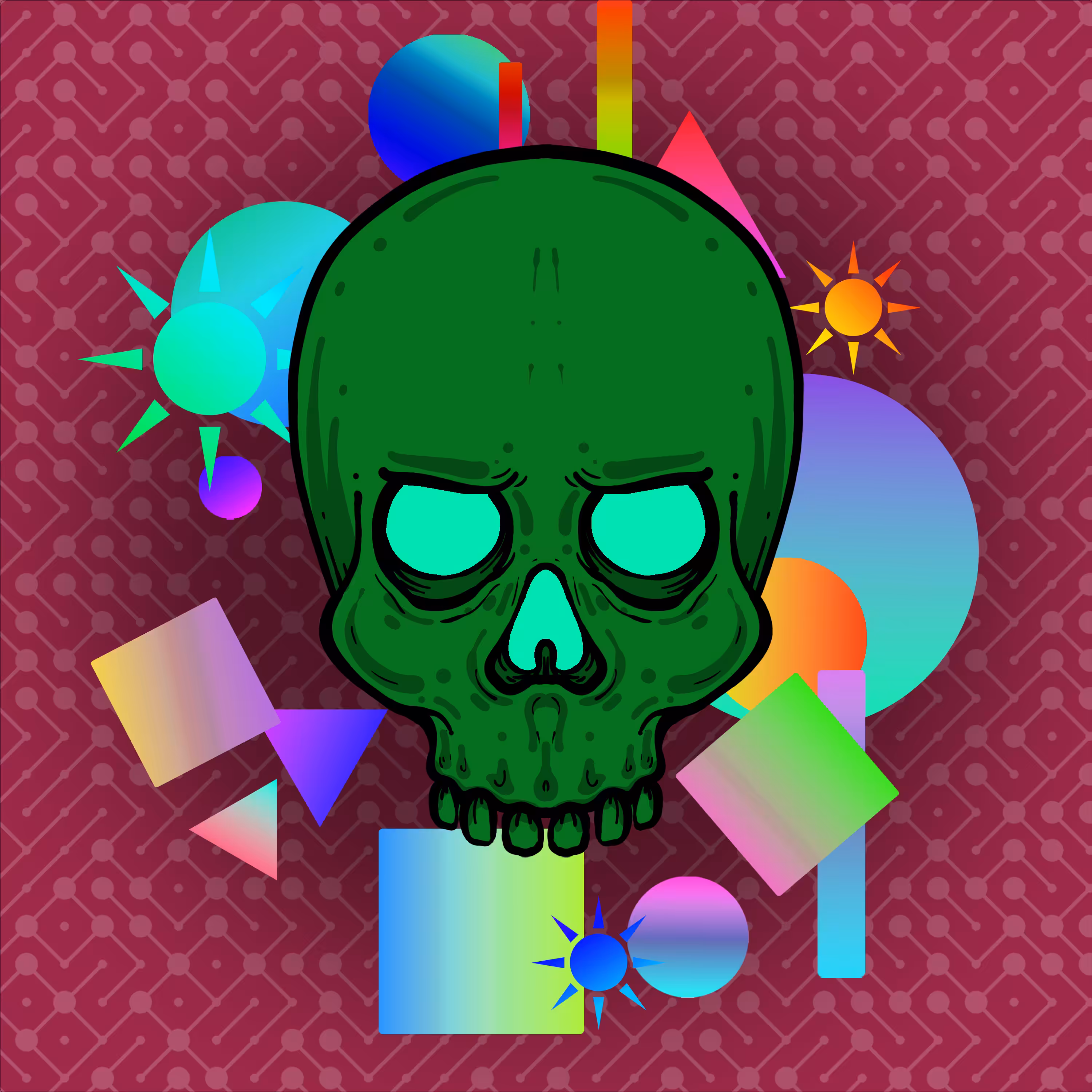 GeoSkull #0020