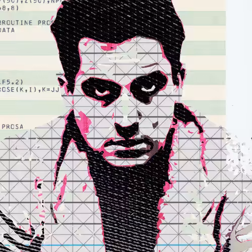 THE GENERATIVE PORTRAIT COLLECTION OF ROBERT MALLARY: Generative Portrait of Robert Mallary #2112