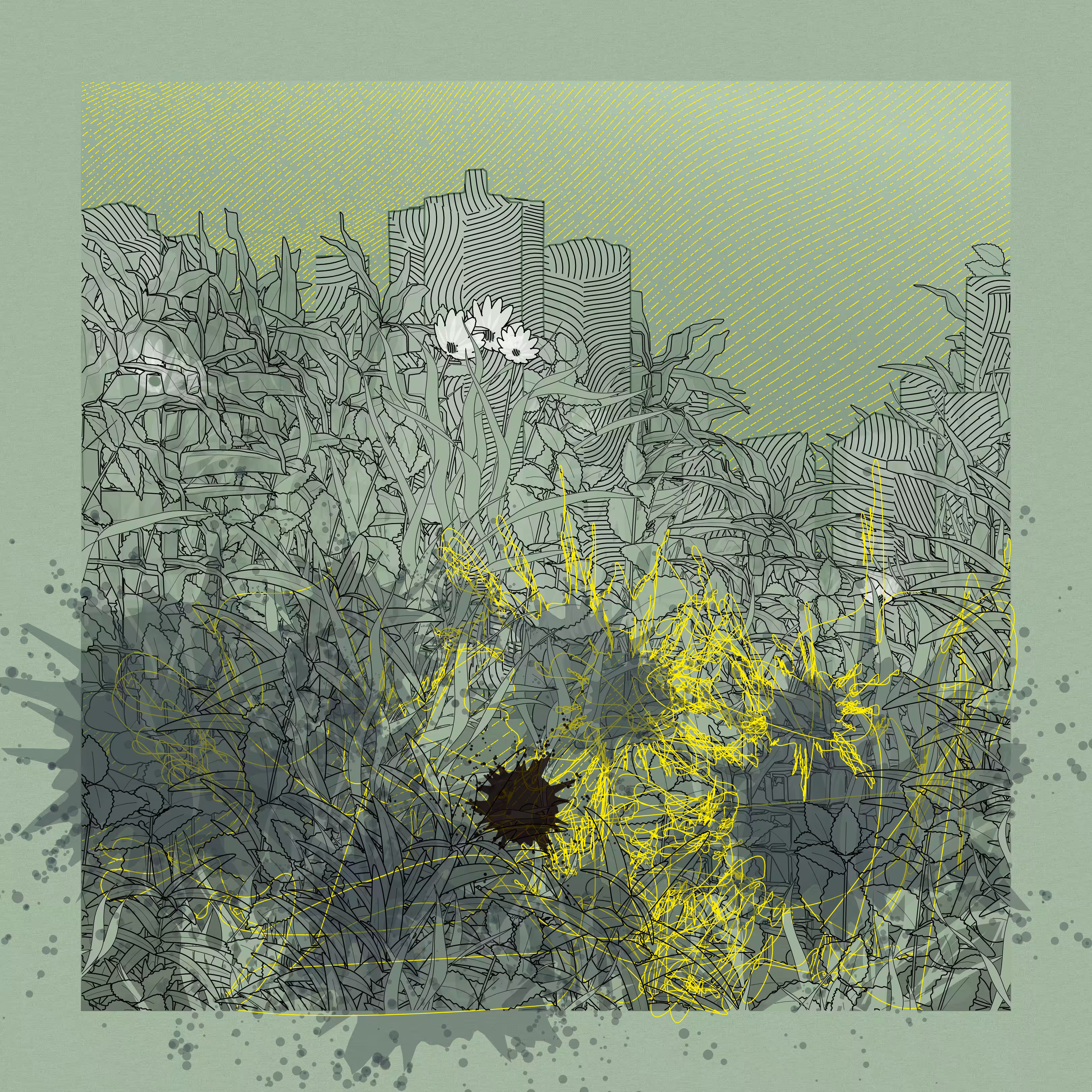 Landscape with Carbon Capture #7760