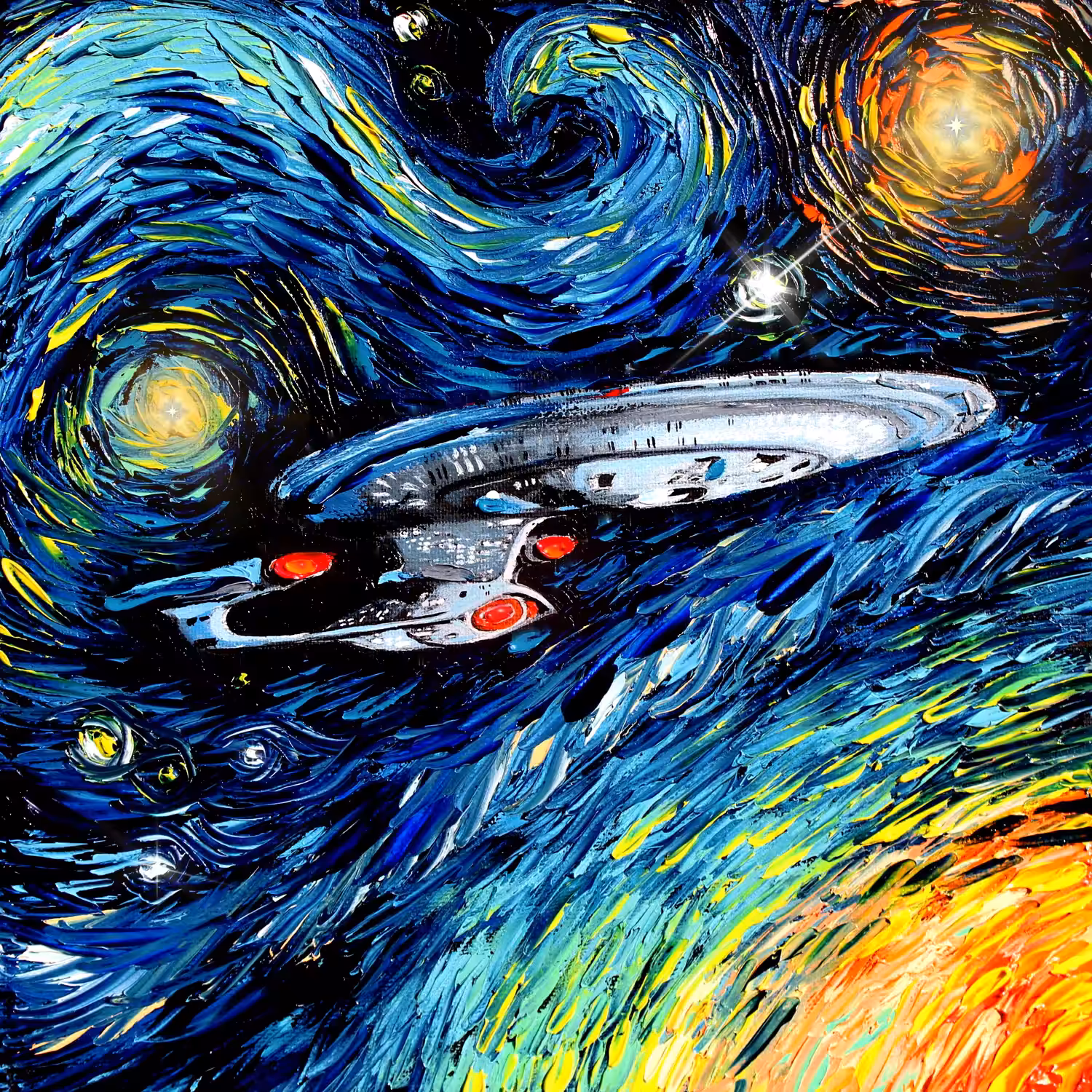 To Boldly Gogh