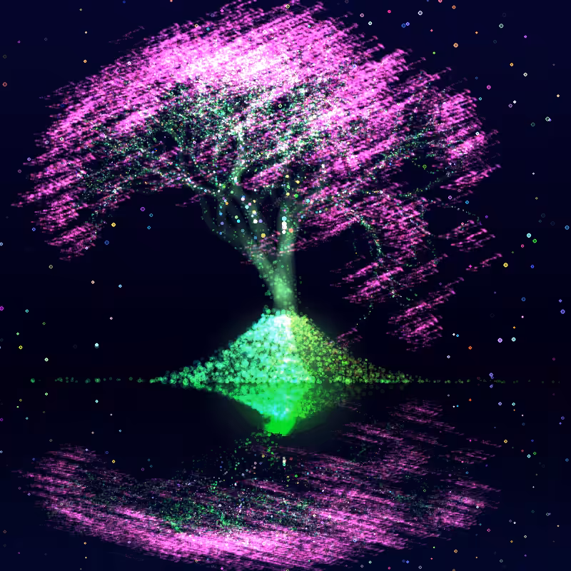 Luminous Tree #19