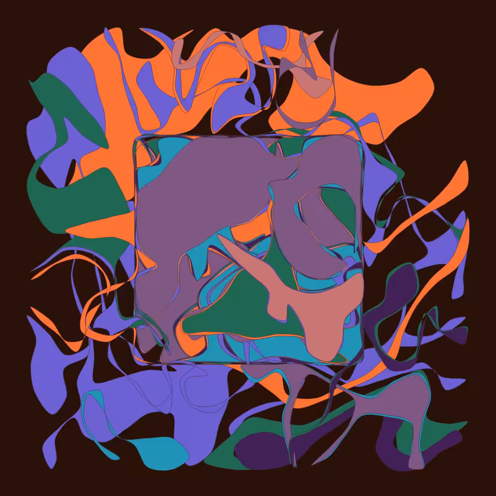 Geometric colorful shapes 3 #143