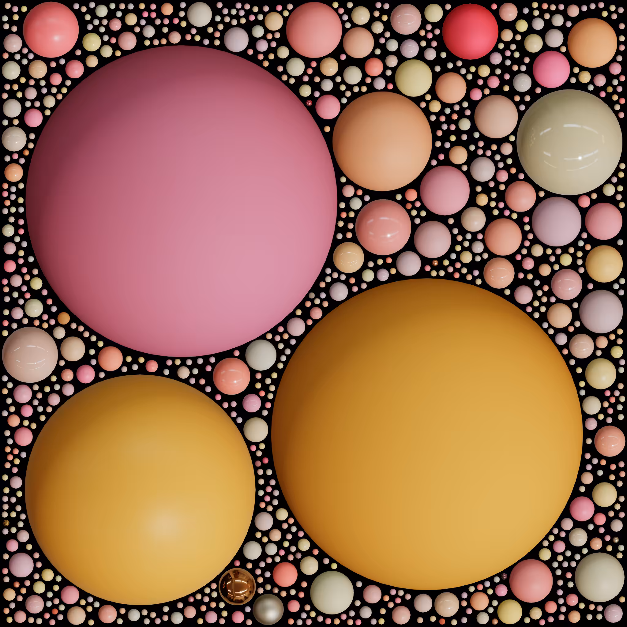 sphere/packed #20