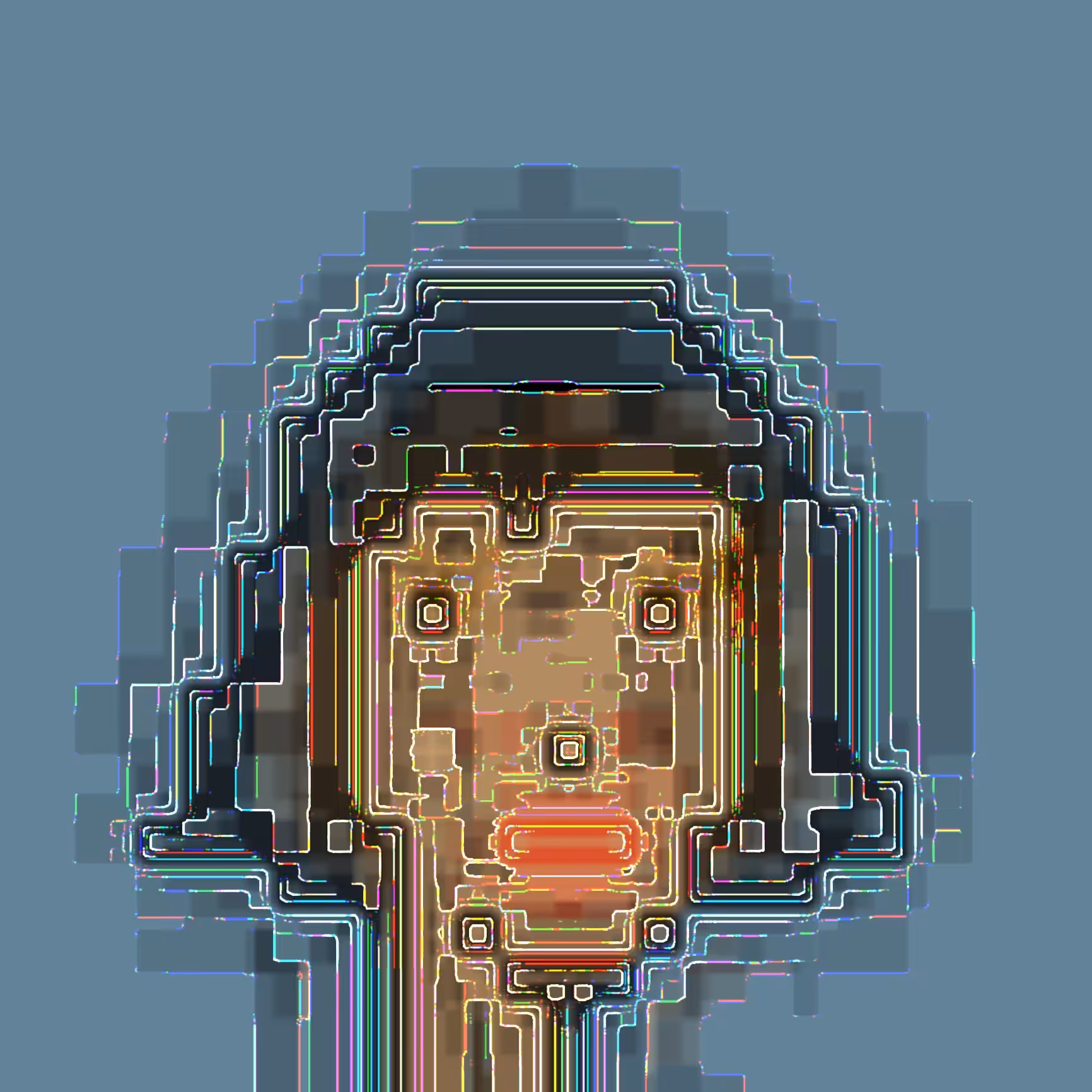 Pixel Neon Punk #010