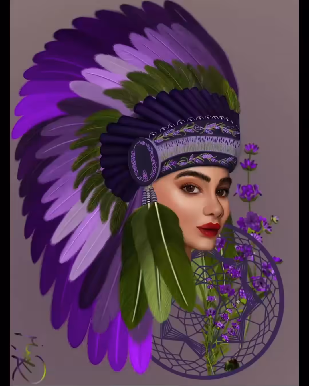 Daughter of Lavender Fields