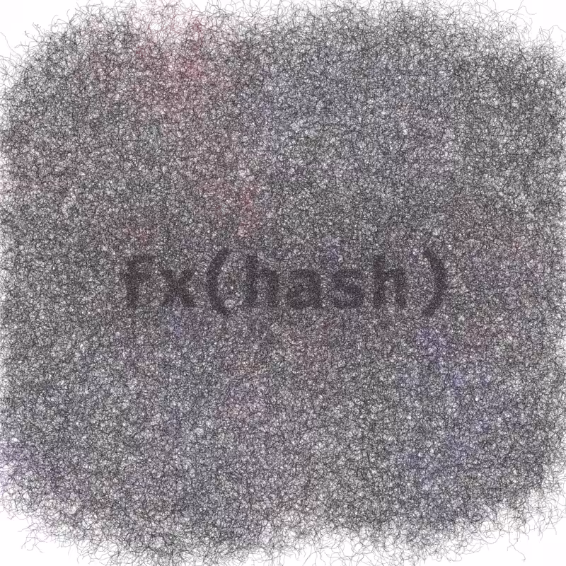 FXHASH Generative Logo #787