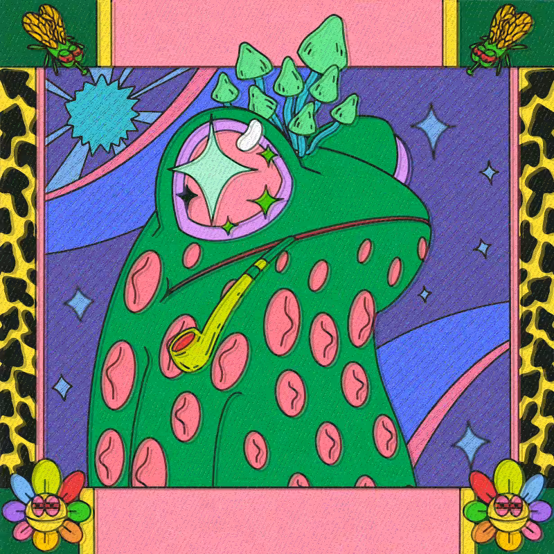Blue Toad #98