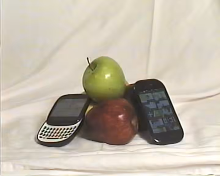 Still Life (Kin OneM and Kin TwoM with Fruit), 2015