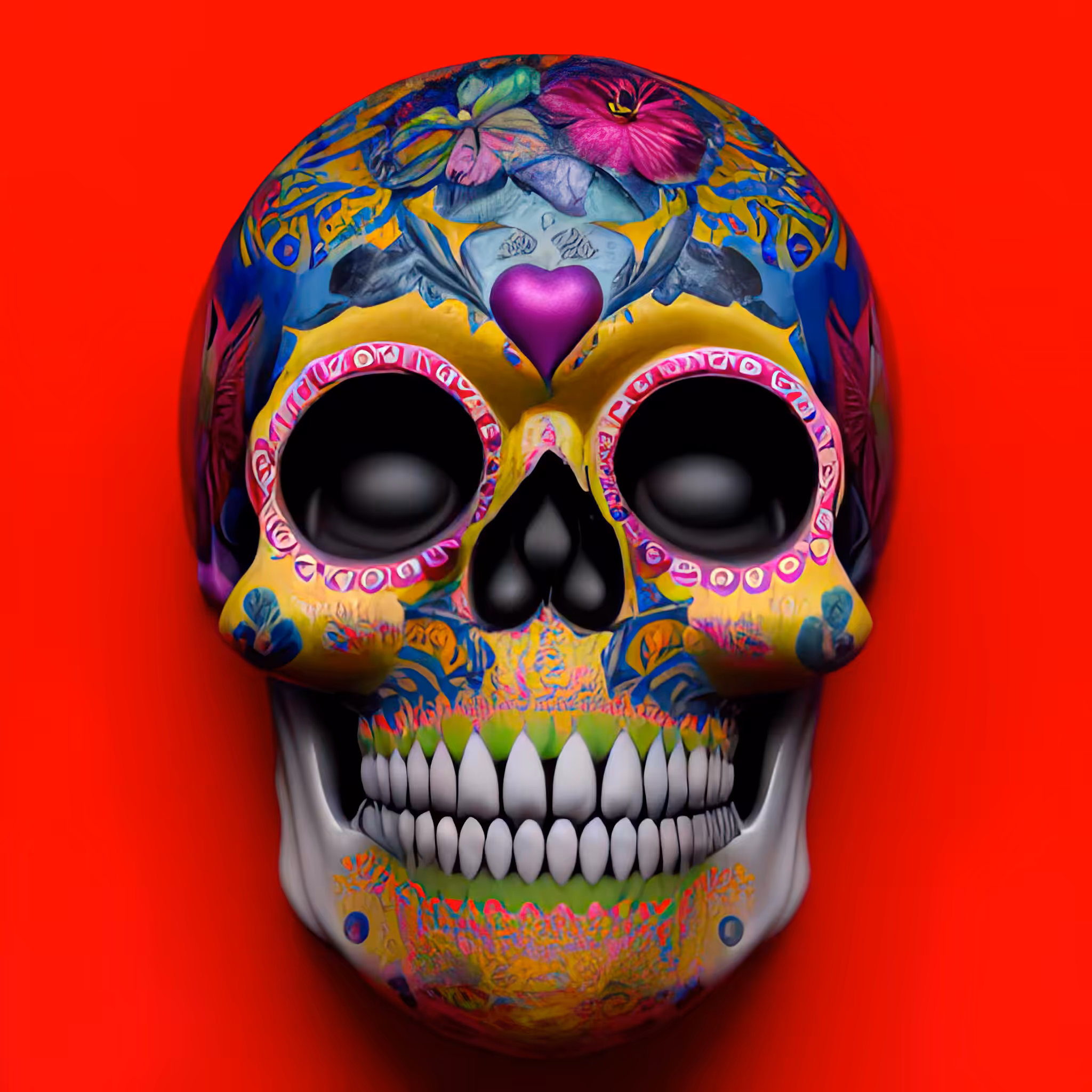 Head Case - A Color Study: Head Case #62