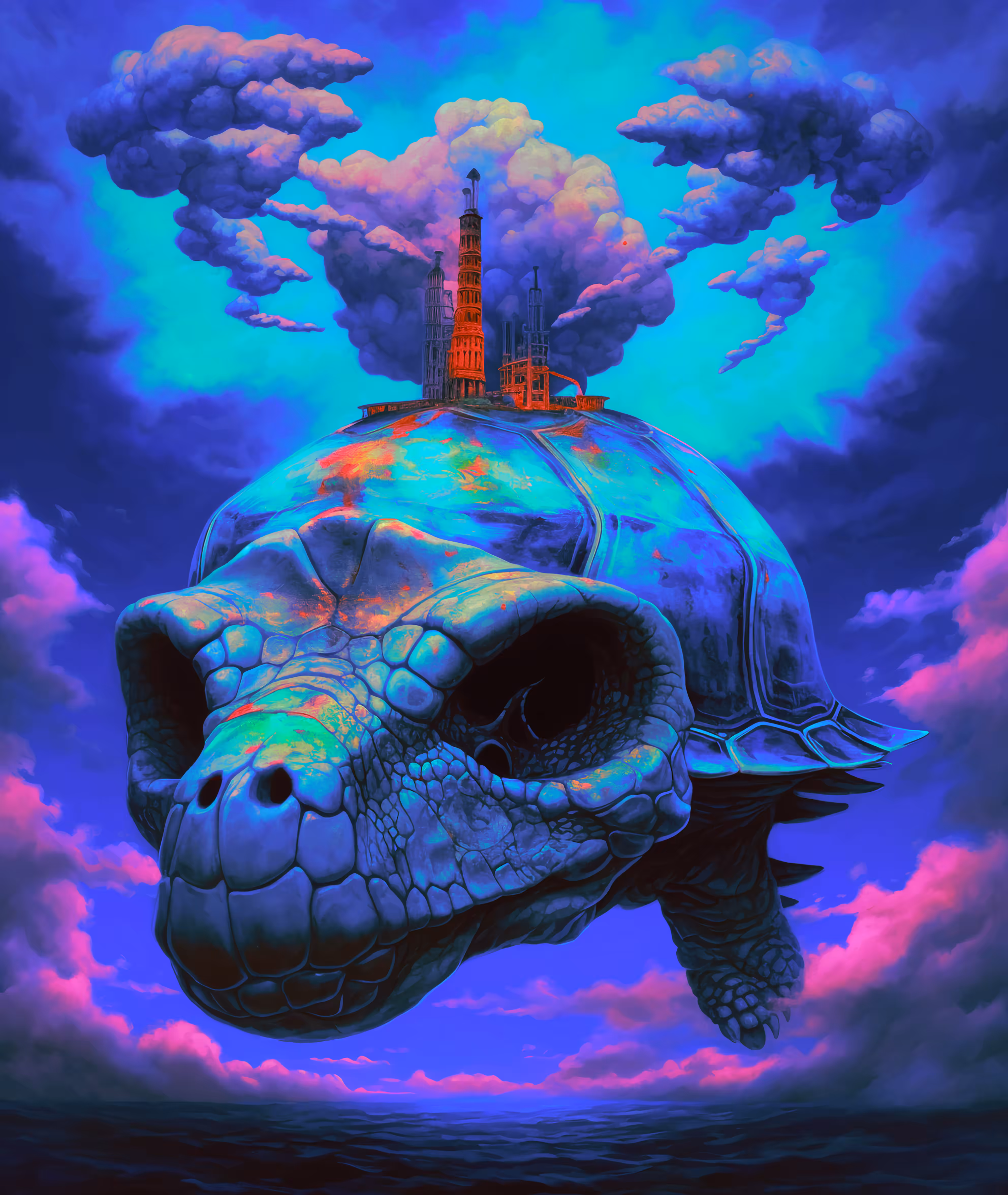 Turtle In The Clouds