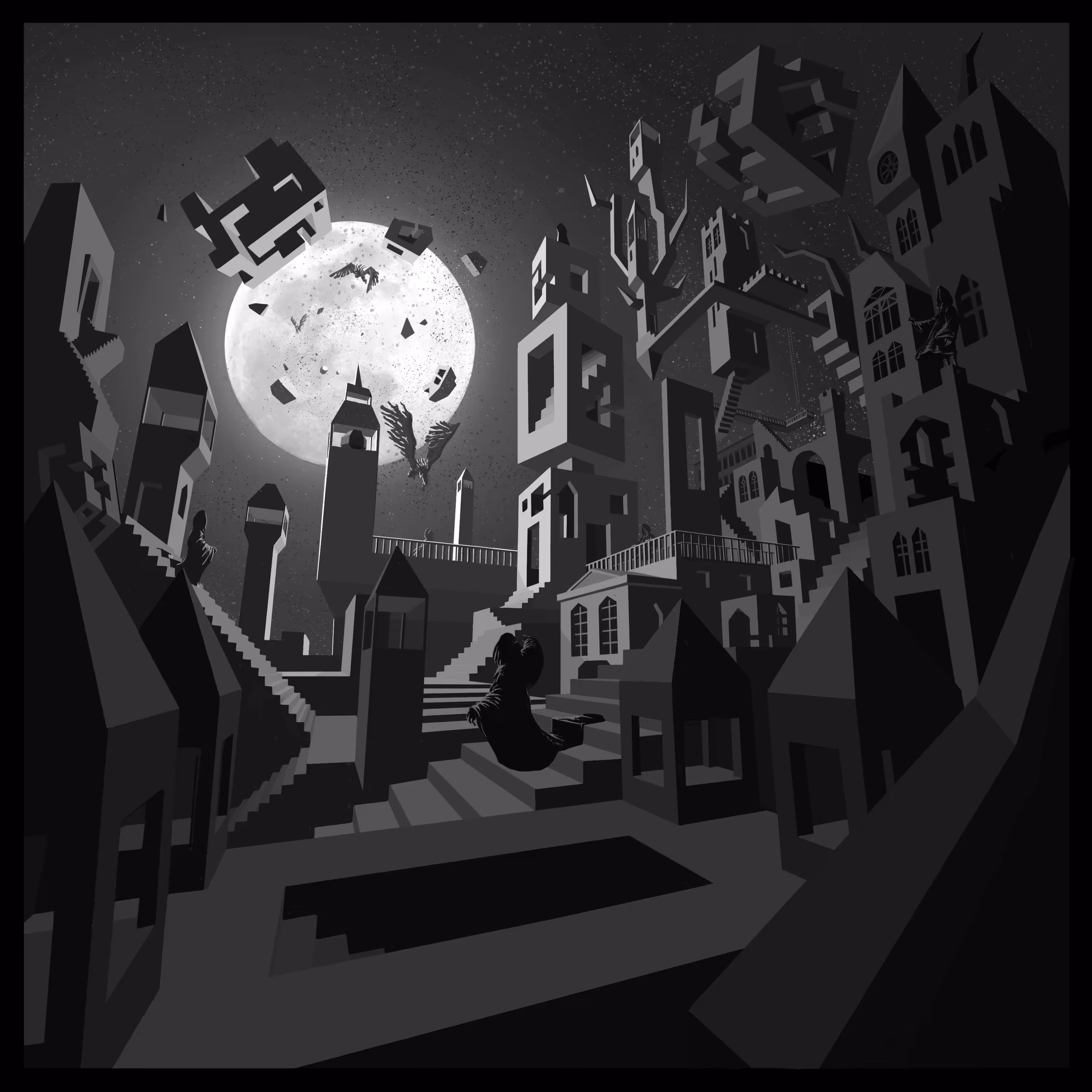 Lost Haven (Doomed BnW Edition)