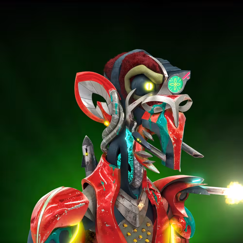 Mutant Ape - 3D Mega Morph #30001