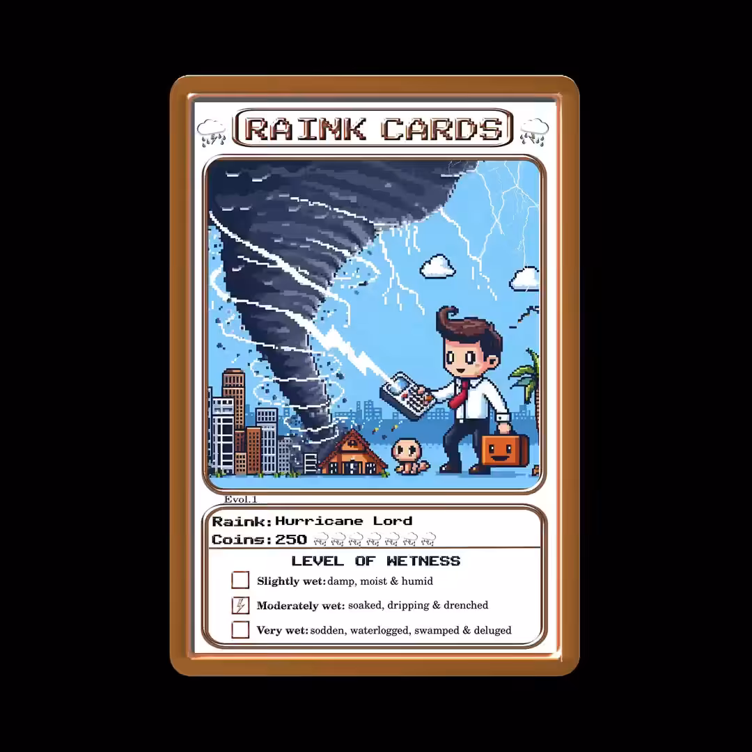 ℝ𝕒𝕚𝜼𝕜 ℂ𝕒𝕣𝕕𝕤 ℕ𝔽𝕋 ℂ𝕝𝕦𝕓™: Hurricane Lord