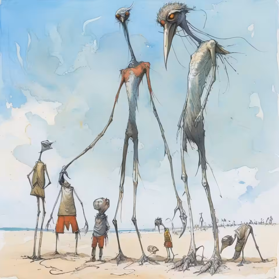 Aliens and Birds and Humans oh my!
