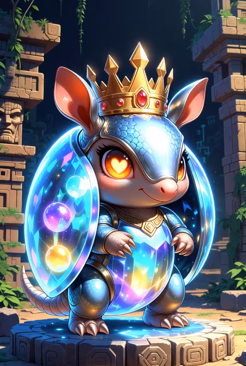 Crystal Legend Armadillo